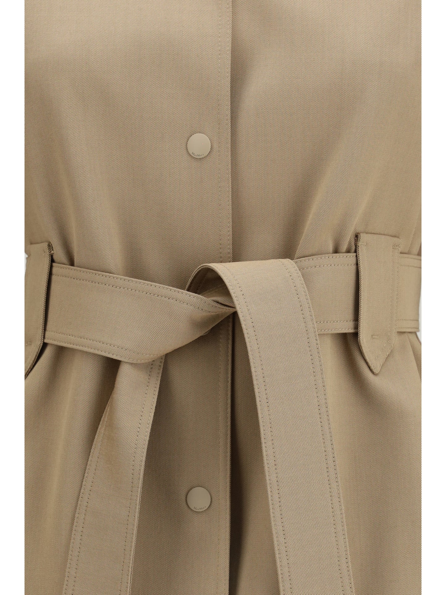MAX MARA Wool Jacket-shirt with belt