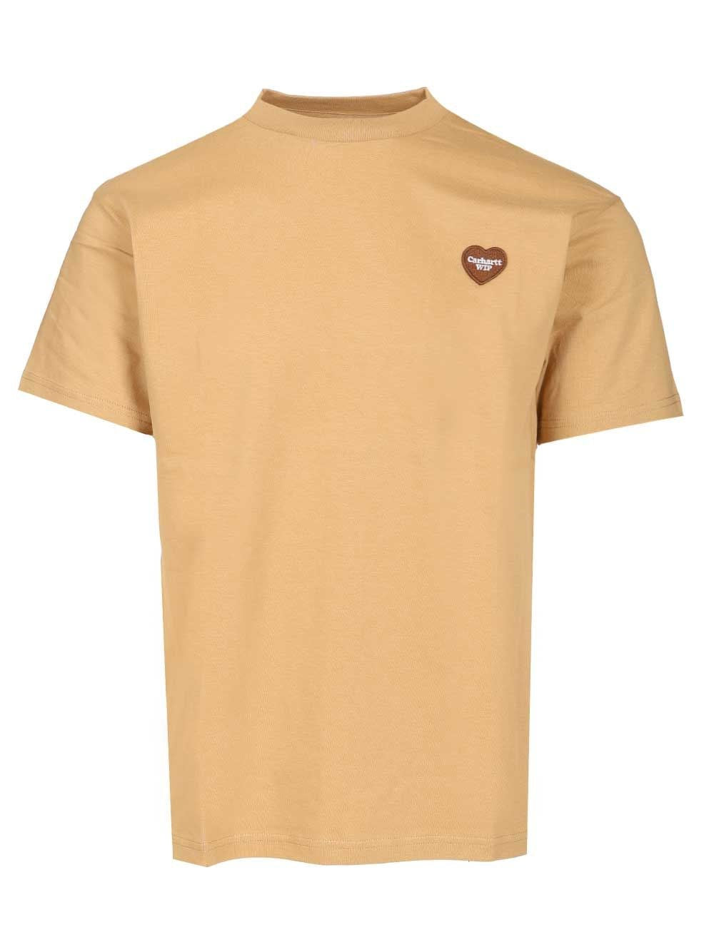 Carhartt Wip Heart Ii Hartt T-Shirt - Beige