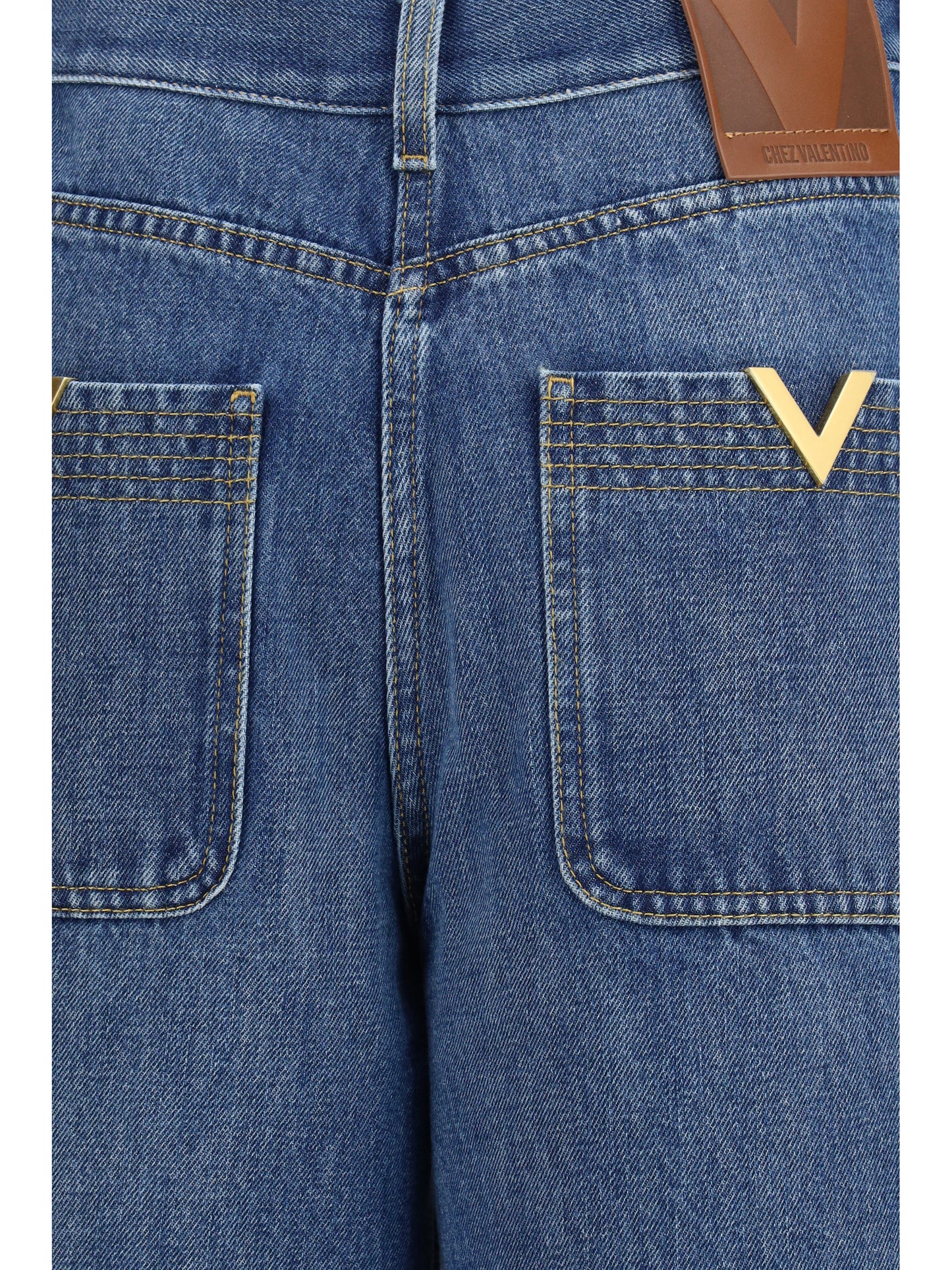 VALENTINO Logo detail Jeans