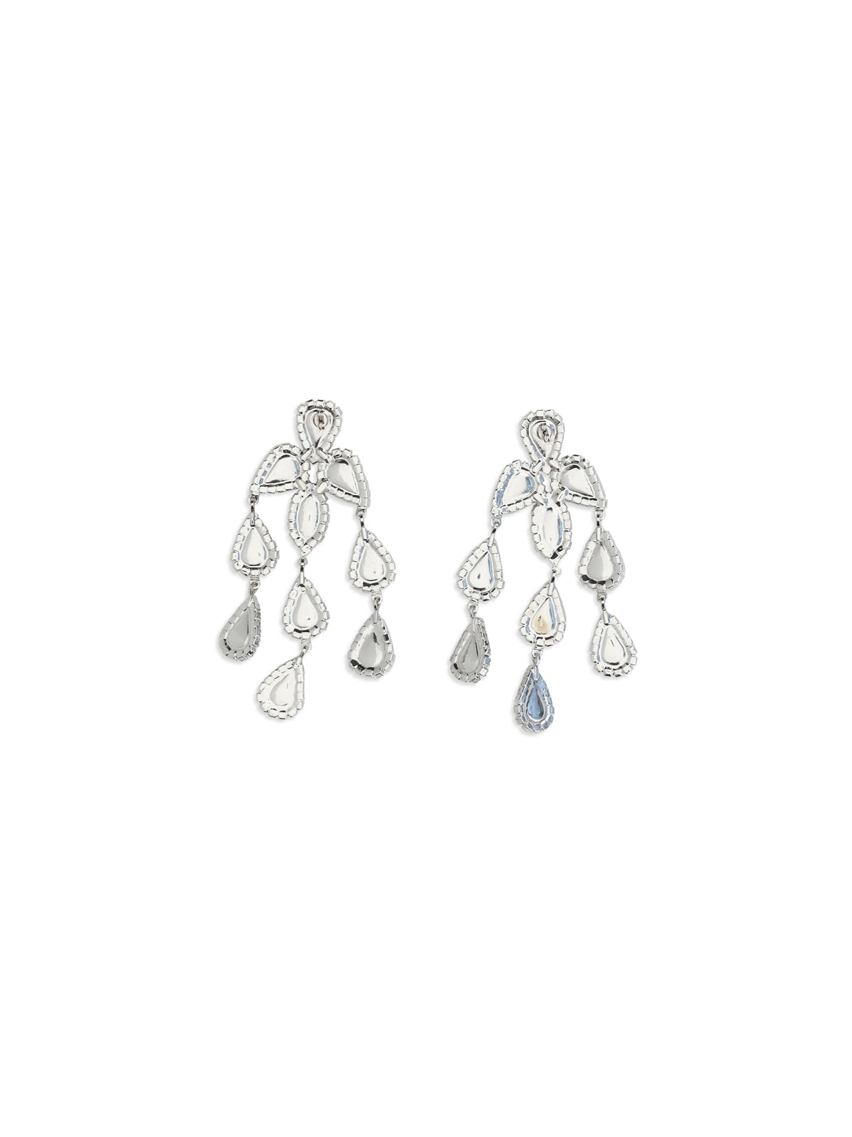 Magda Butrym Drop Earrings - Rhodium Silver