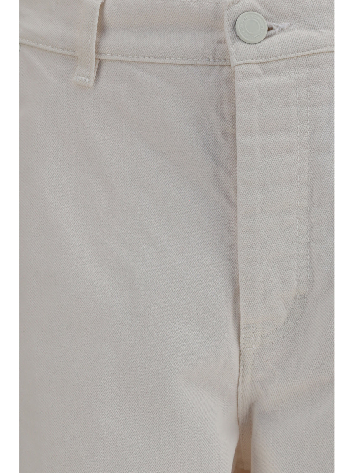 Ami Paris Balloon Jeans - Blanc Creme
