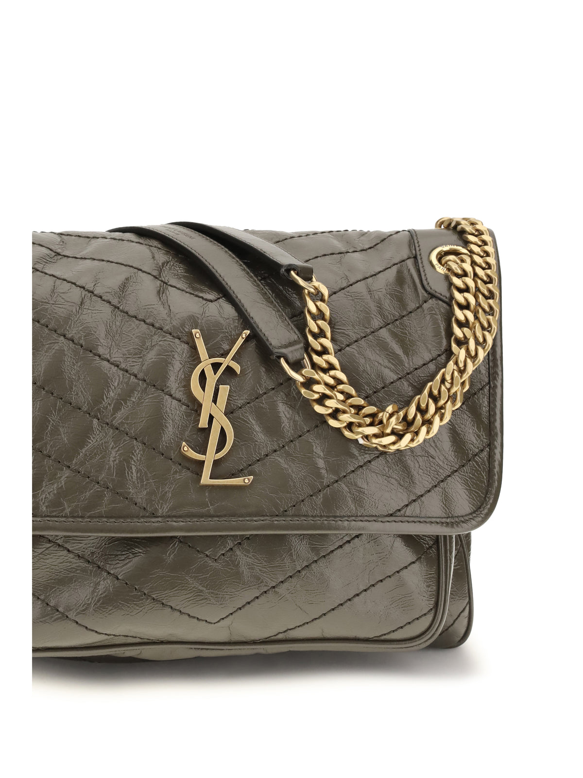 Saint Laurent Niki Shoulder Bag - Light Musk