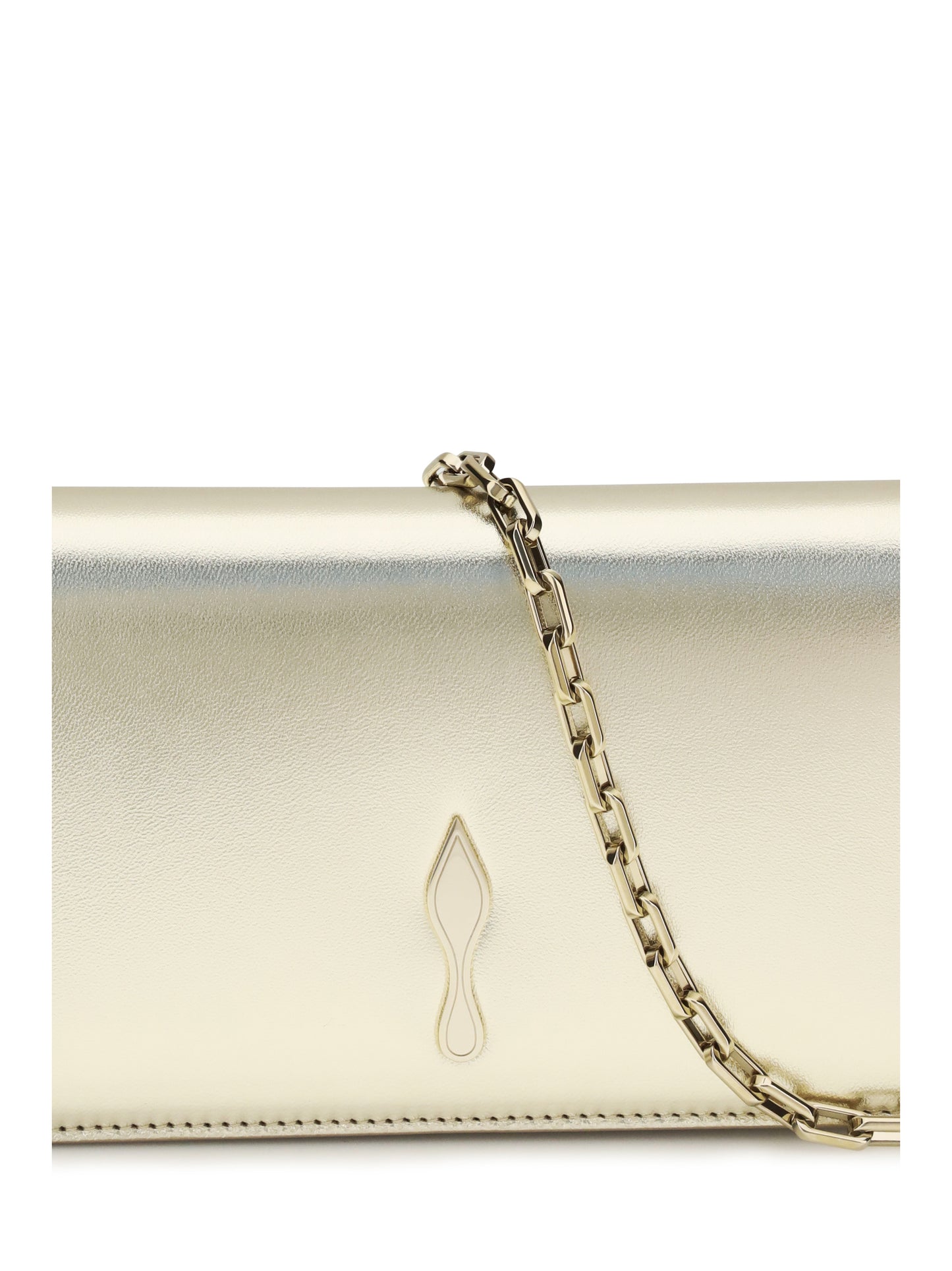CHRISTIAN LOUBOUTIN Bettina Clutch in laminated leather