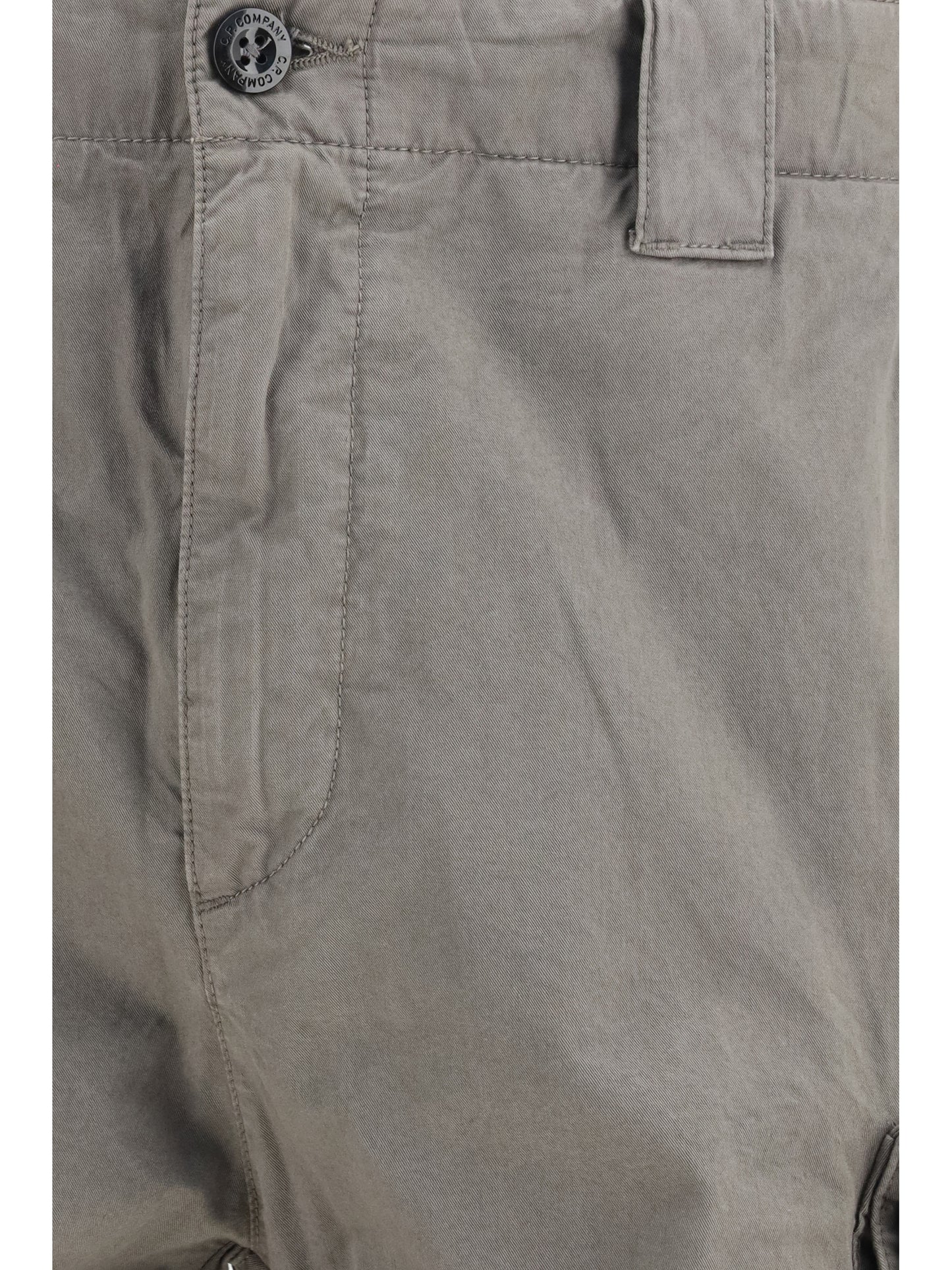 C.P. COMPANY Cotton gabardine Bermuda Shorts