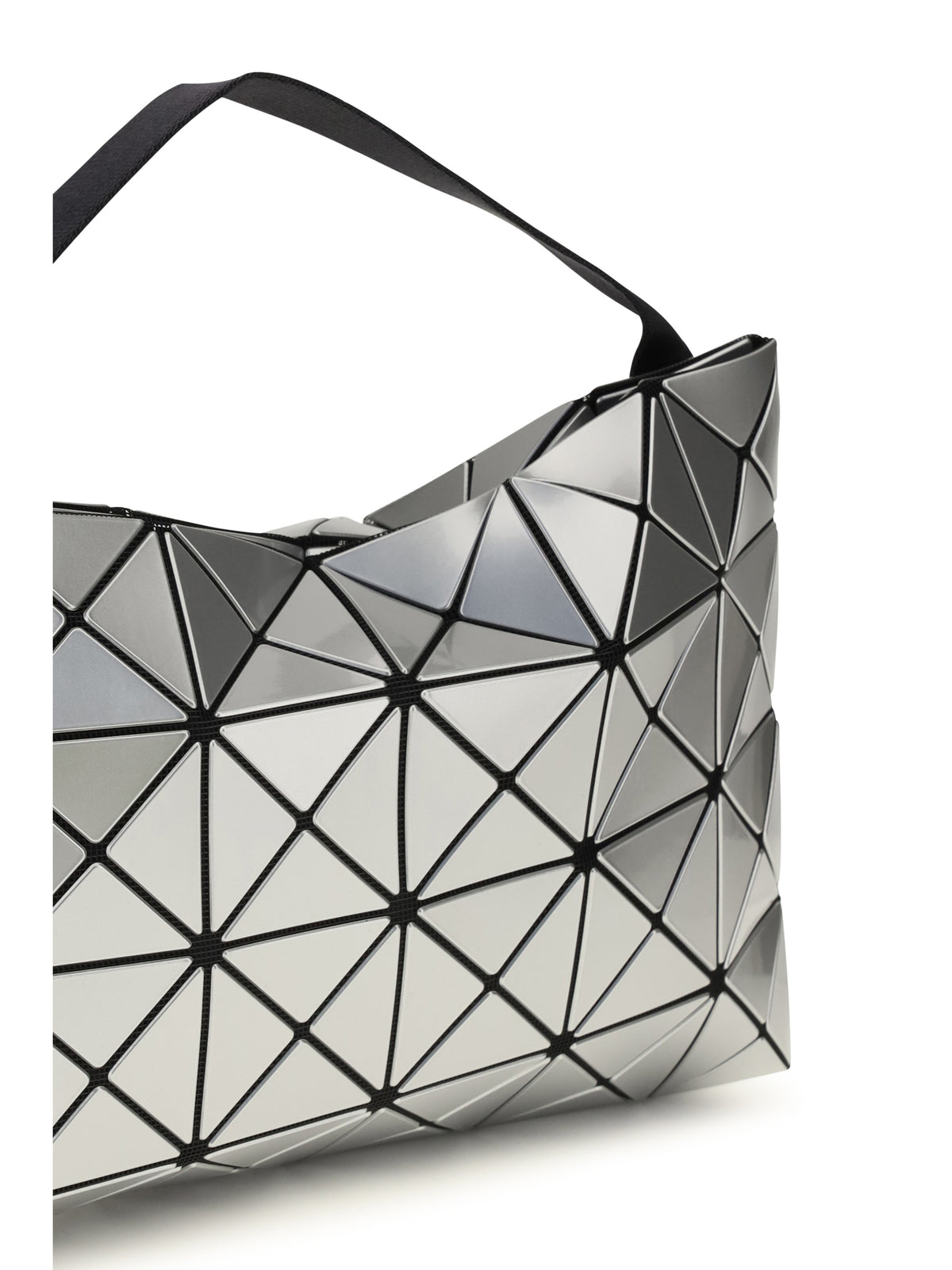 Bao Bao Issey Miyake Lucent Crossbody Bag - Silver