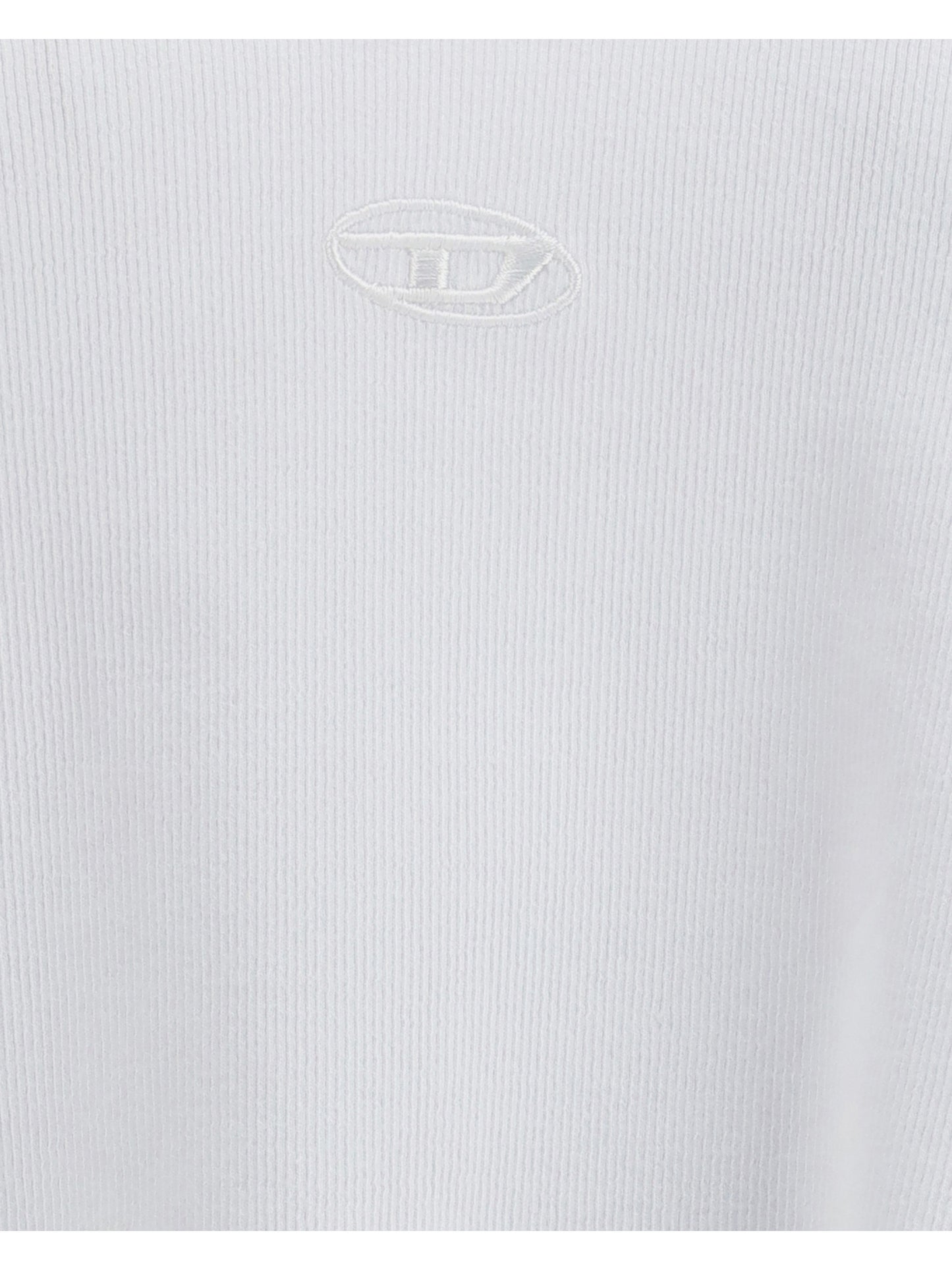 DIESEL Oval D ribbed tank Top