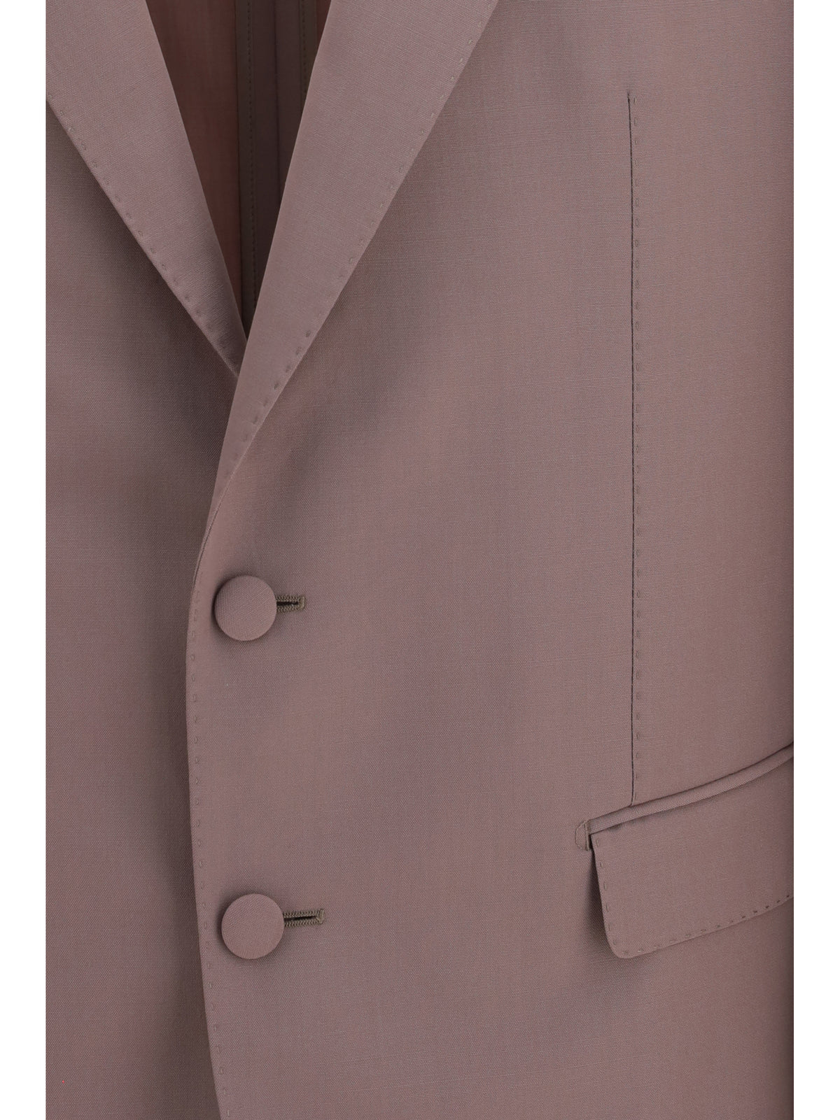 Dolce & Gabbana Single-breasted wool poplin Jacket - Brown 7