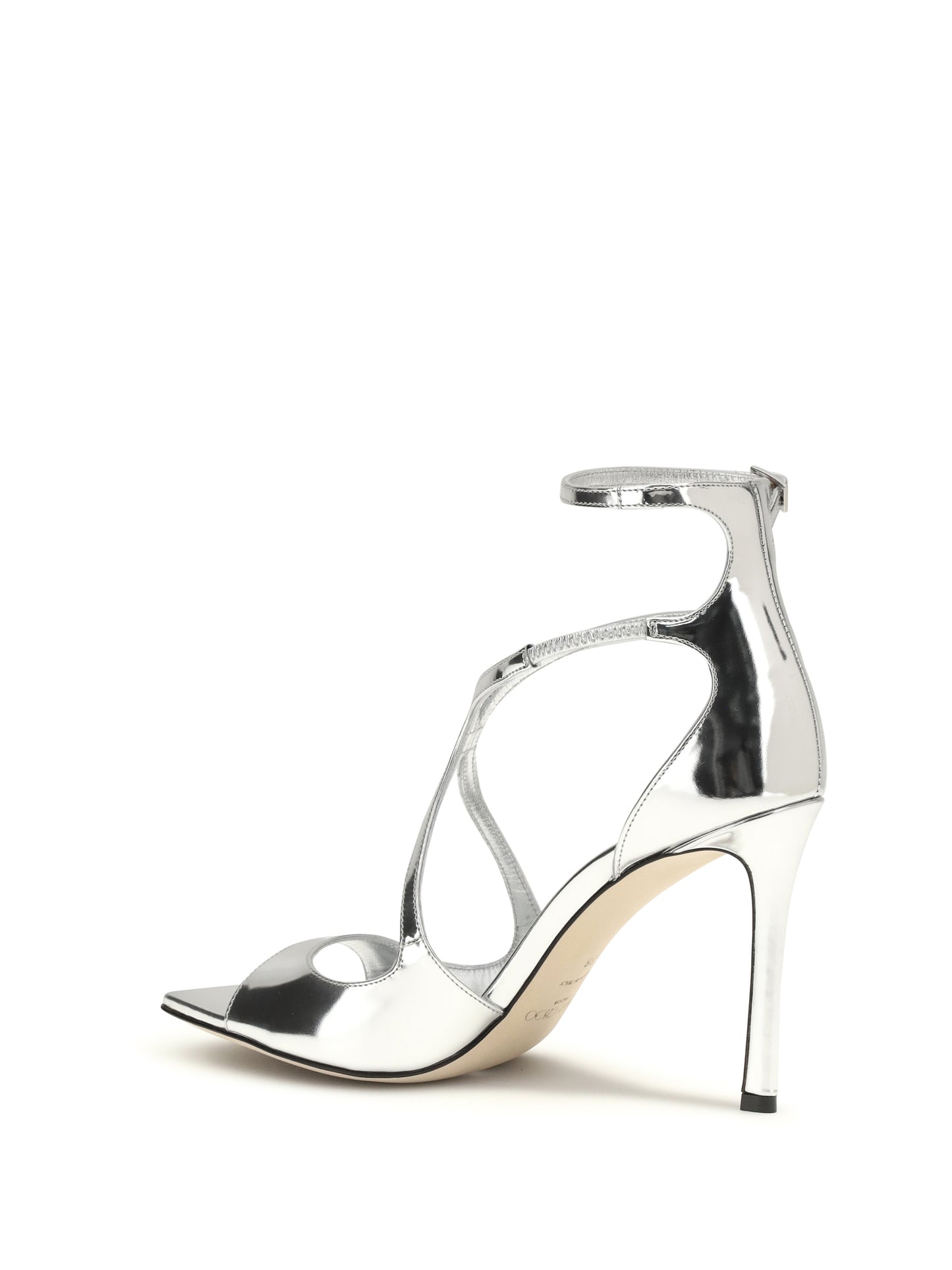 JIMMY CHOO Azia 95 patent leather Sandals