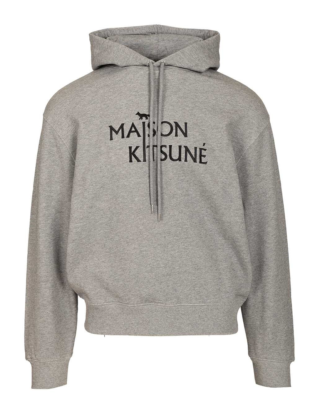Maison Kitsuné Hooded Sweatshirt - Grey