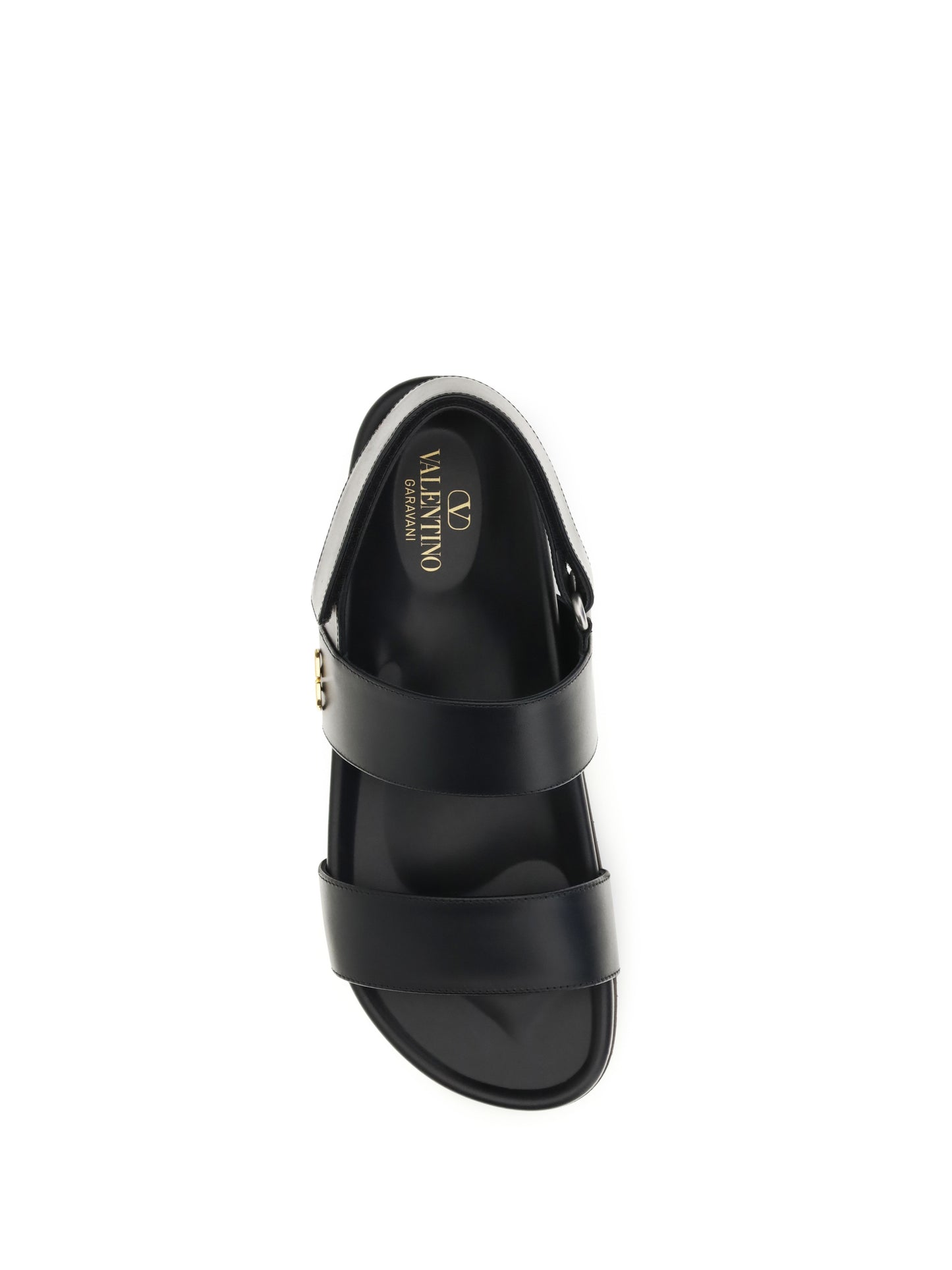 Valentino Garavani Studshield Sandals - Black