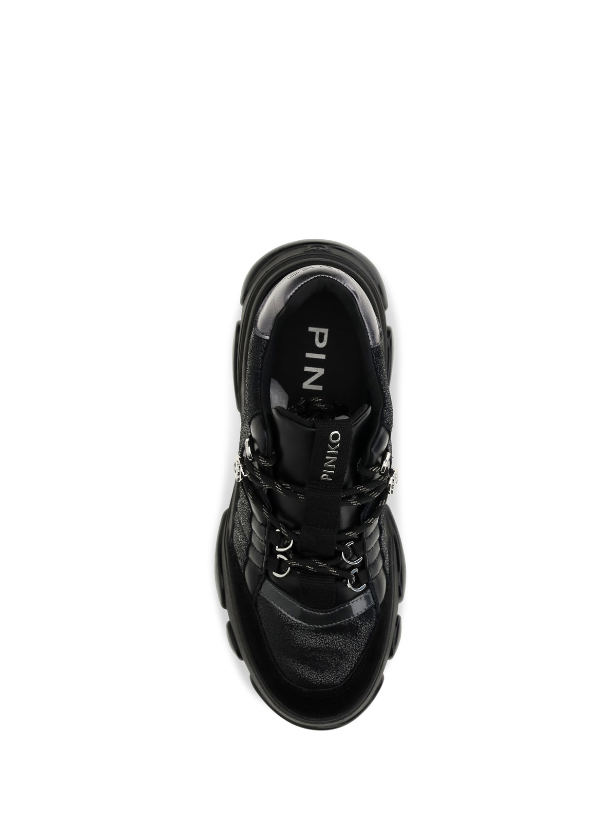 Pinko Athena suede Sneakers - Black