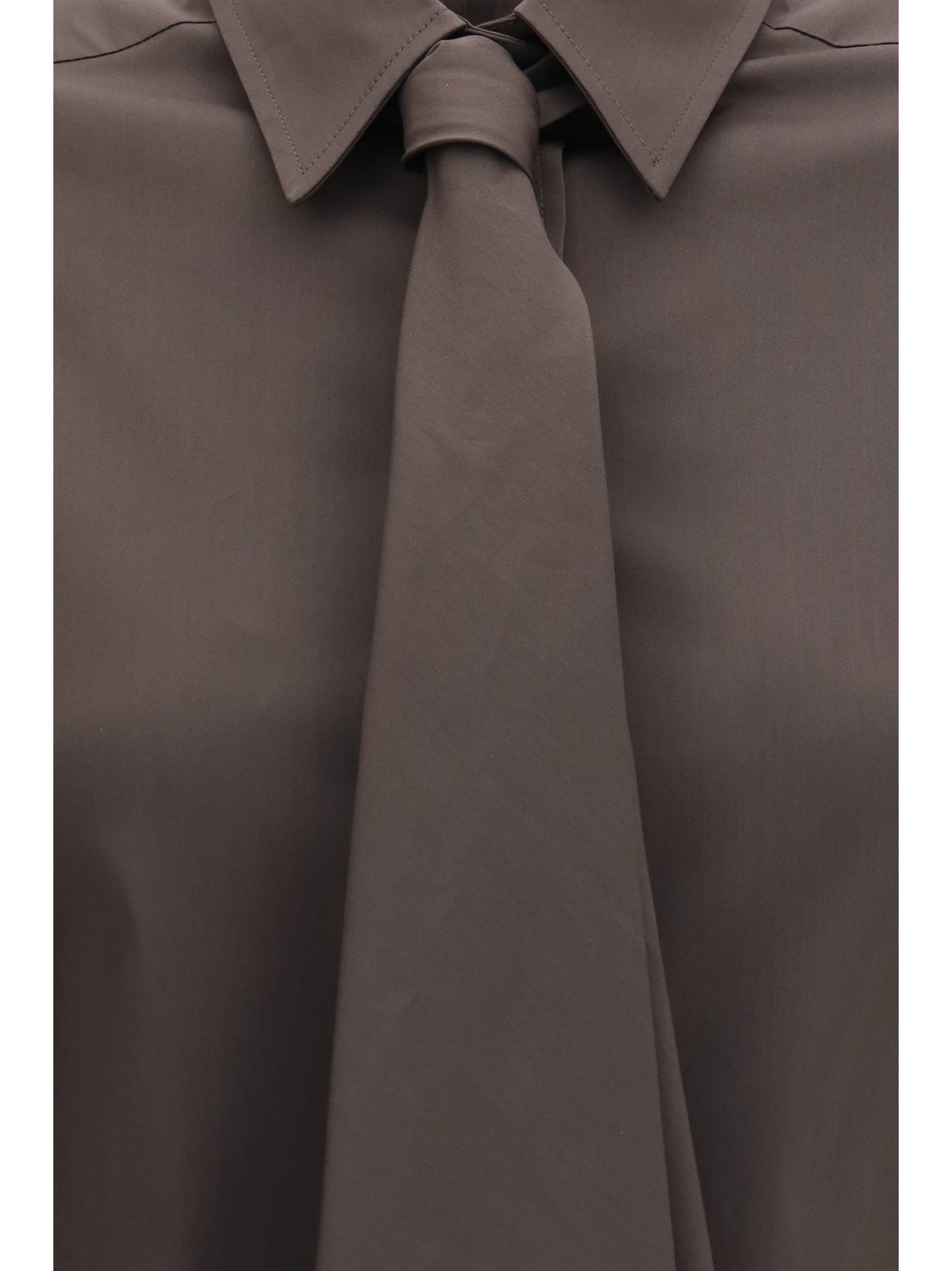 BRUNELLO CUCINELLI Cotton blend Shirt with tie