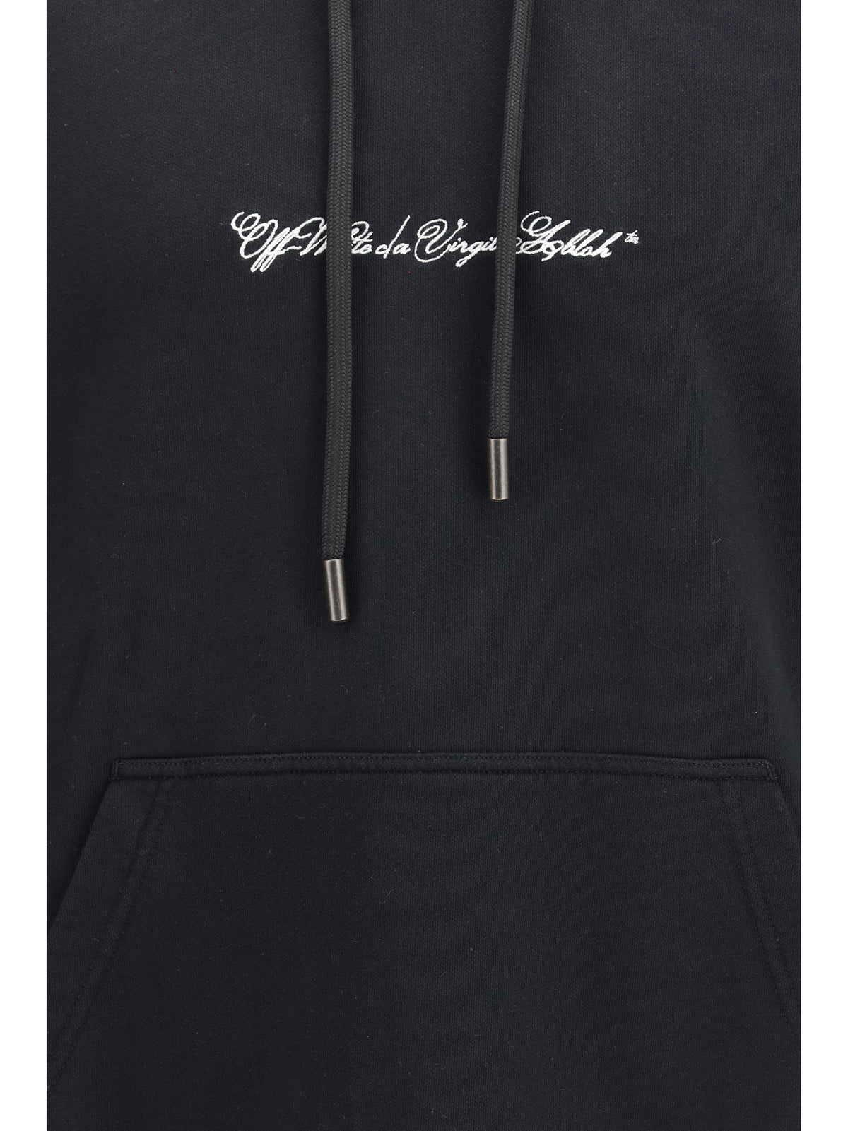Off-White Script Arrow Diagonal Skate Hoodie - Black