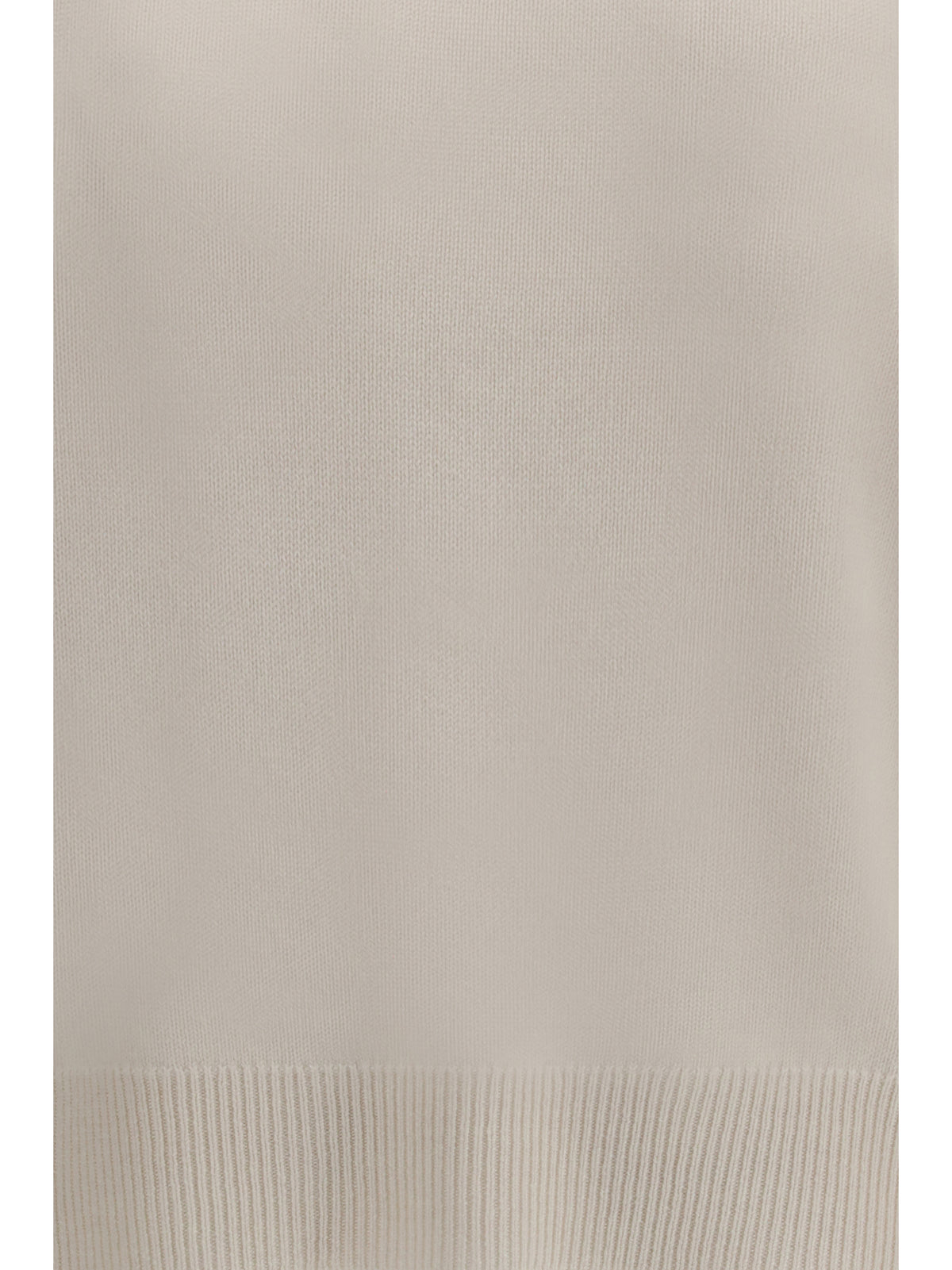 Brunello Cucinelli Cashmere crewneck Sweater - English White