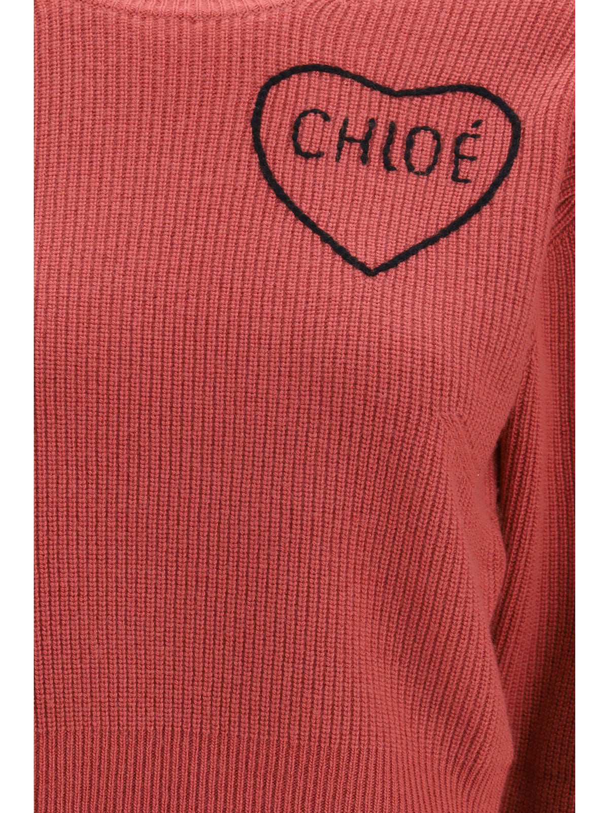 Chloé Cropped Pullover - Coppery Pink