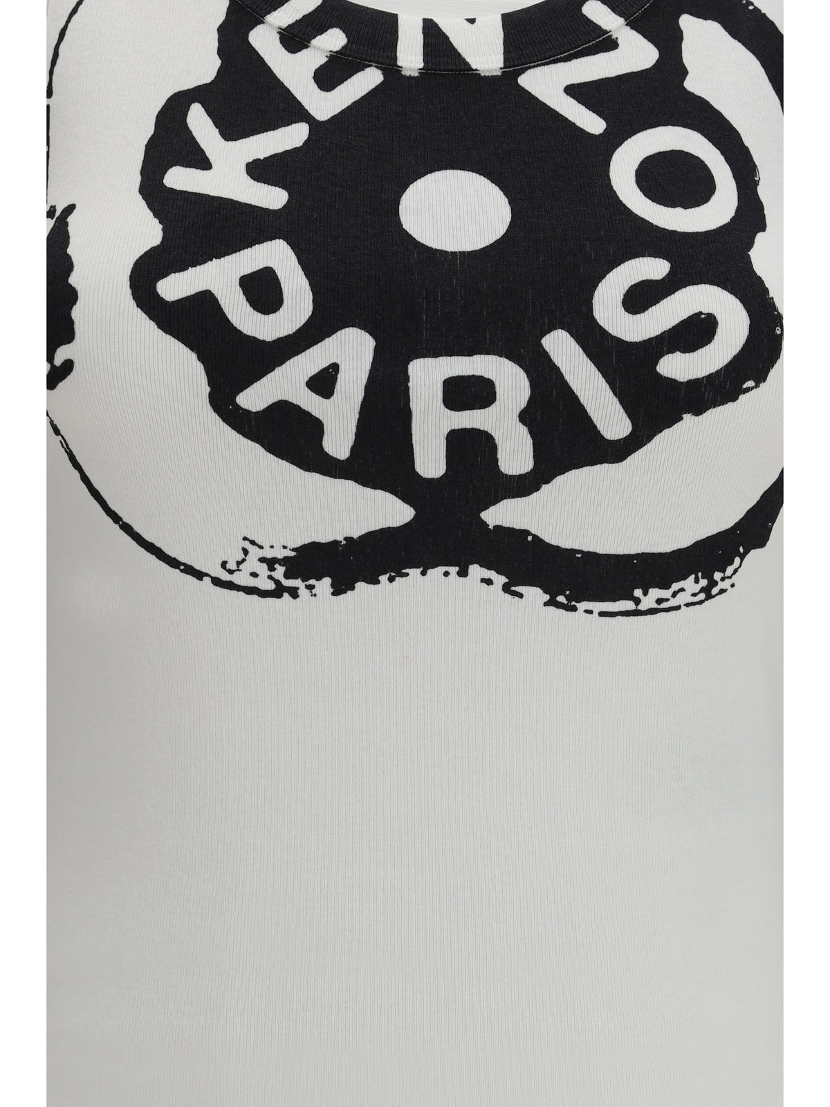 Kenzo Boke Flower 2.0 ribbed tank Top - White