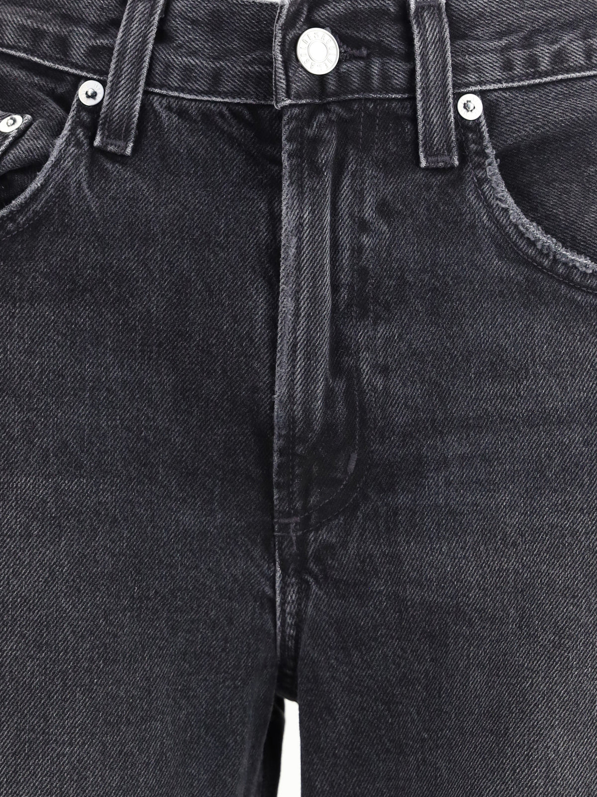 Agolde Mid-rise kick boot Jeans - Obscure (Worn Dk Blk)