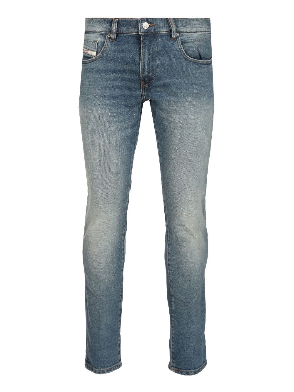 Diesel Slim Jeans "2019 D-Strukt 0kial" - Sky Blue