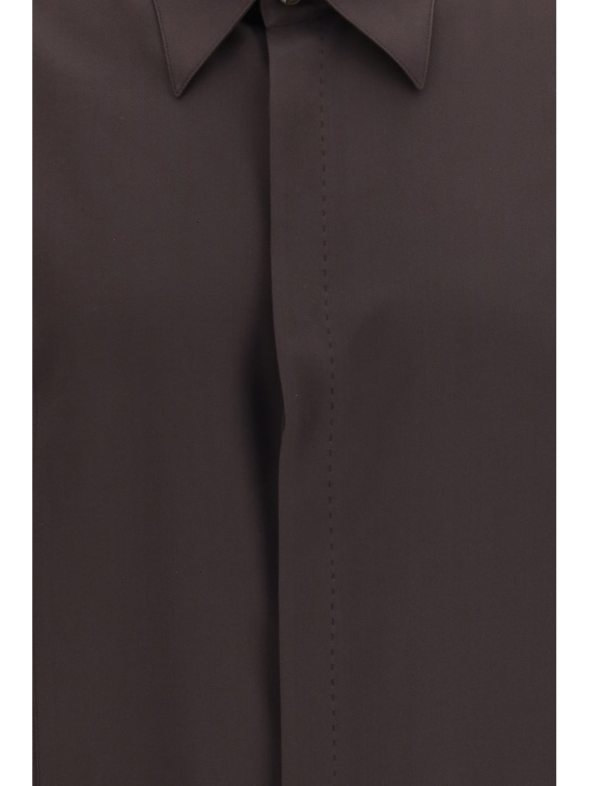 Dolce & Gabbana Martini crêpe de chine Shirt - Testa Di Moro