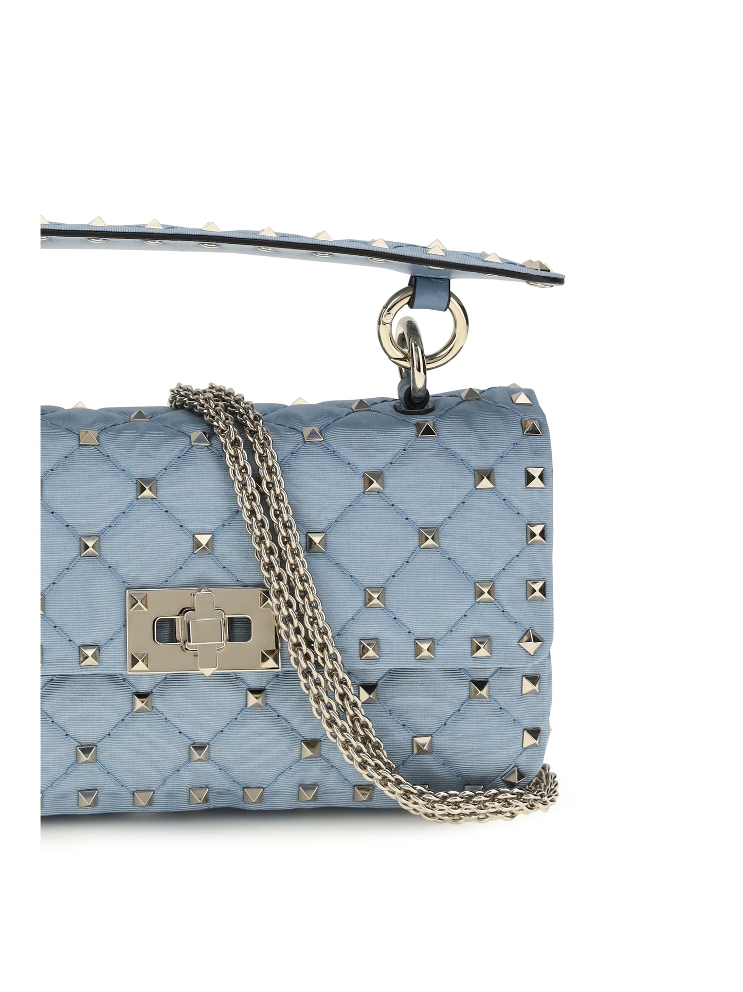 VALENTINO GARAVANI Rockstud Spike leather Shoulder Bag