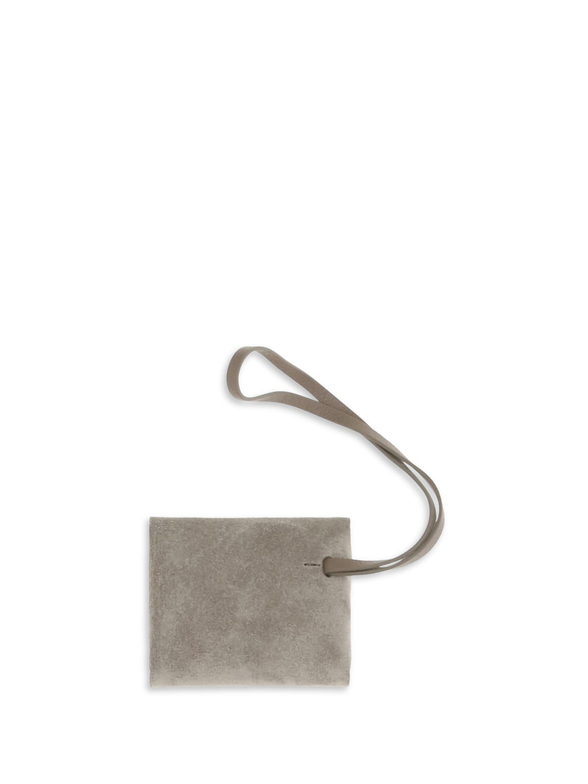 Brunello Cucinelli Suede Bag Charm - Ice