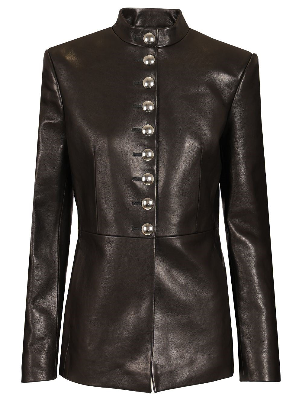 Khaite Samuel Leather Jacket - Black