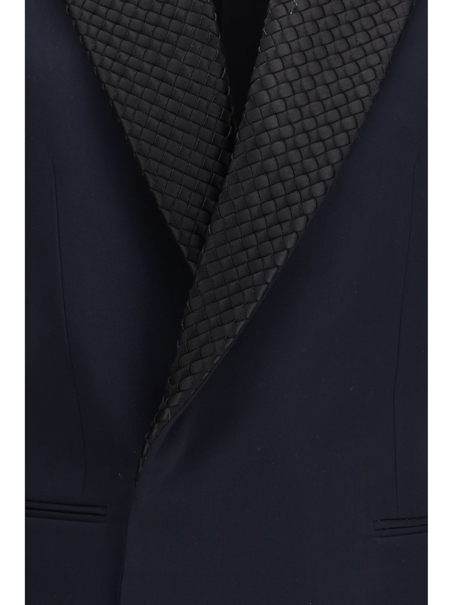 BOTTEGA VENETA Single breasted Jacket with intrecciato motif