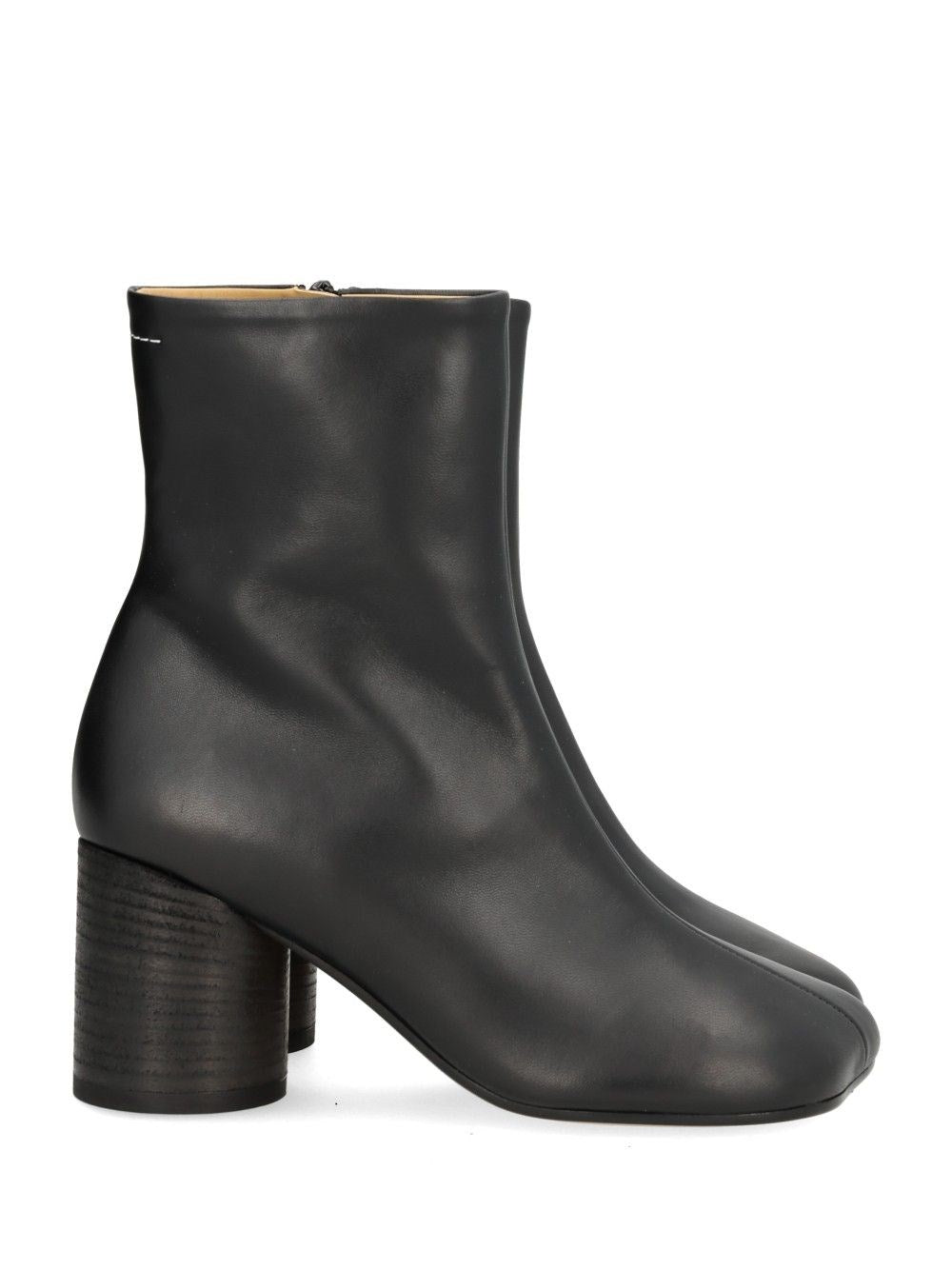 Mm6 Maison Margiela Anatomical Ankle Boots - Black