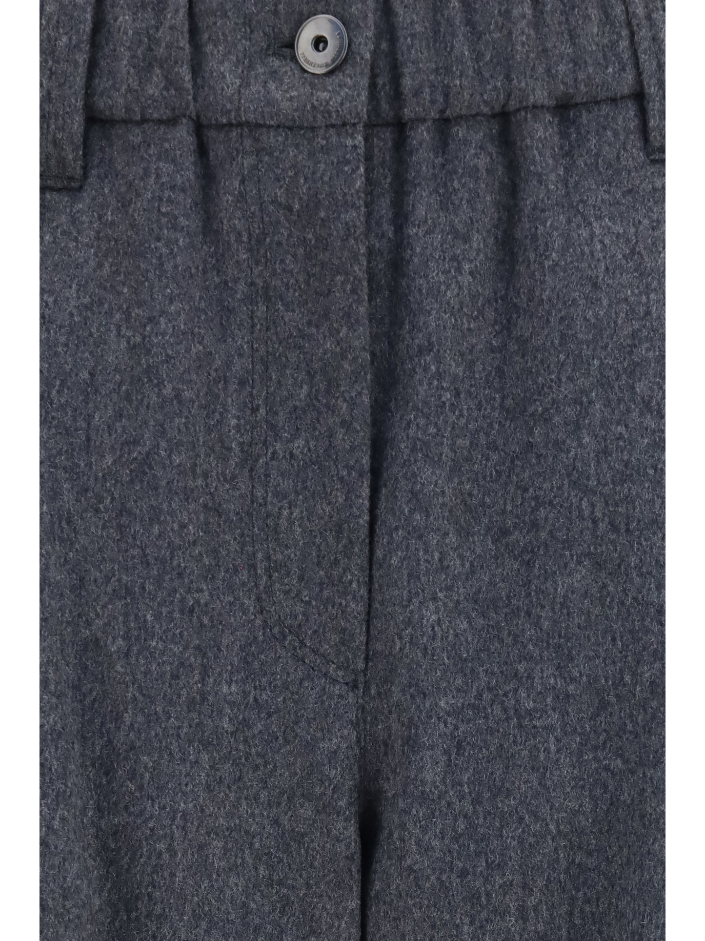 BRUNELLO CUCINELLI Stretch wool Pants