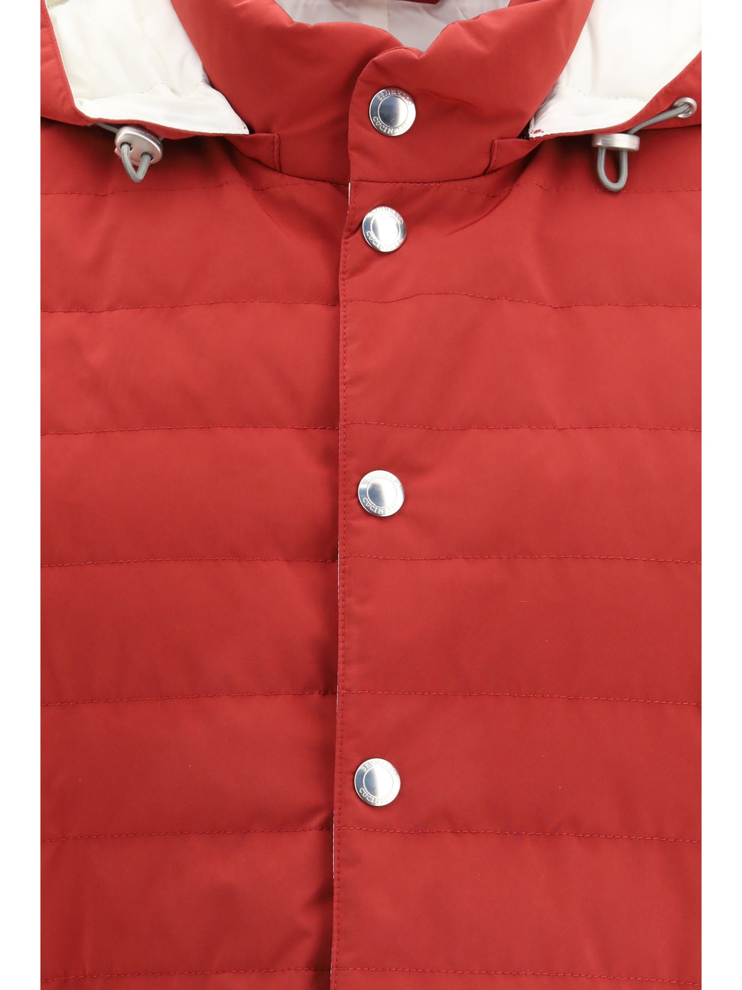 Brunello Cucinelli Sporty Down Jacket - Ciliegia+Panama