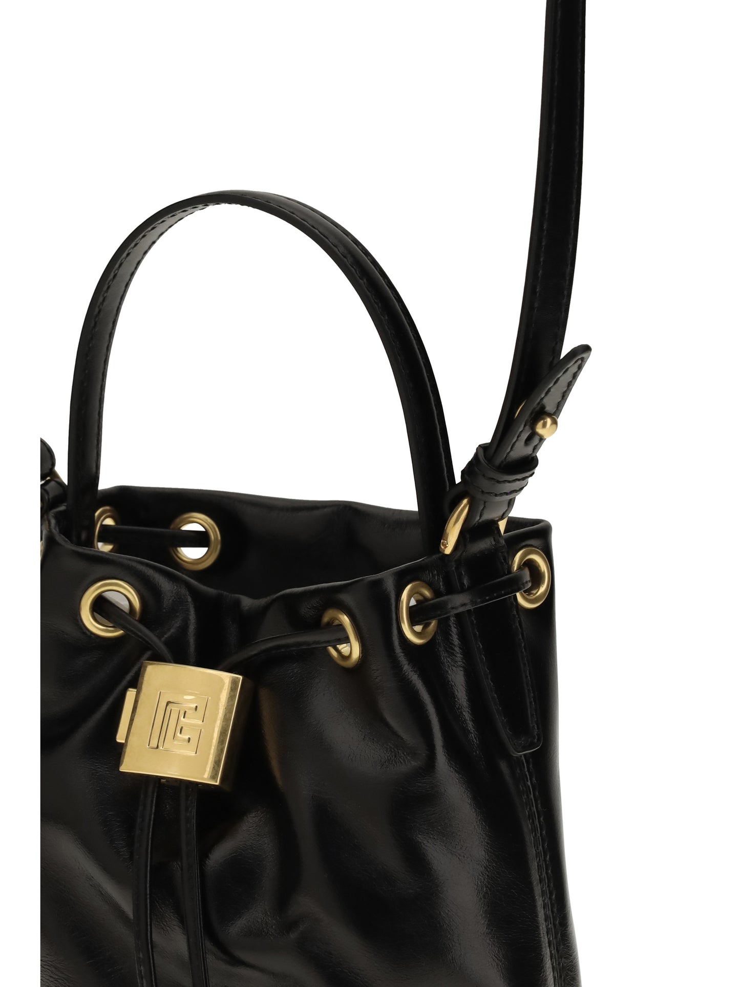 Balmain Pulse Bucket Bag - Noir