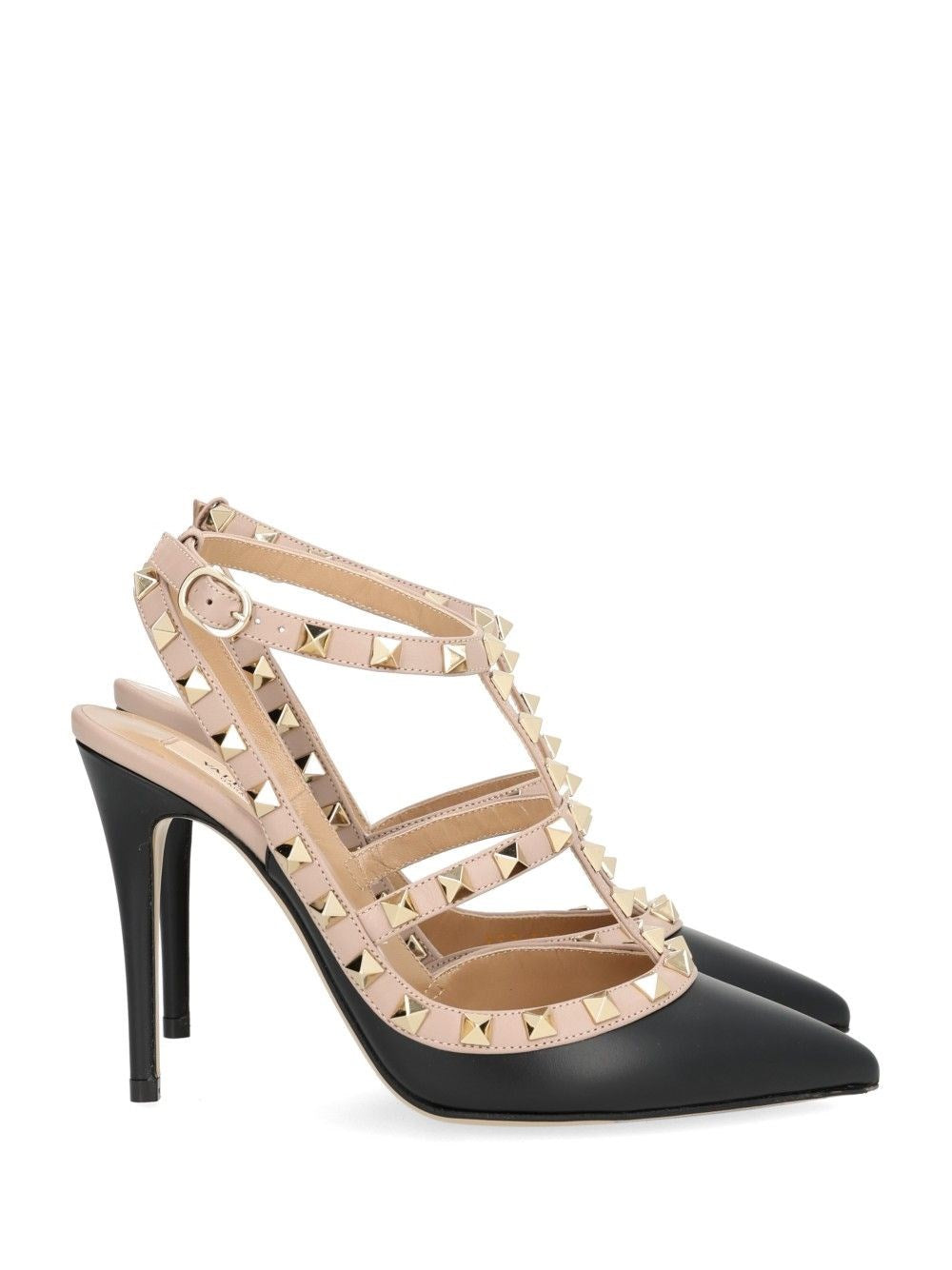 Valentino Garavani Rockstud Patent Pumps - Black