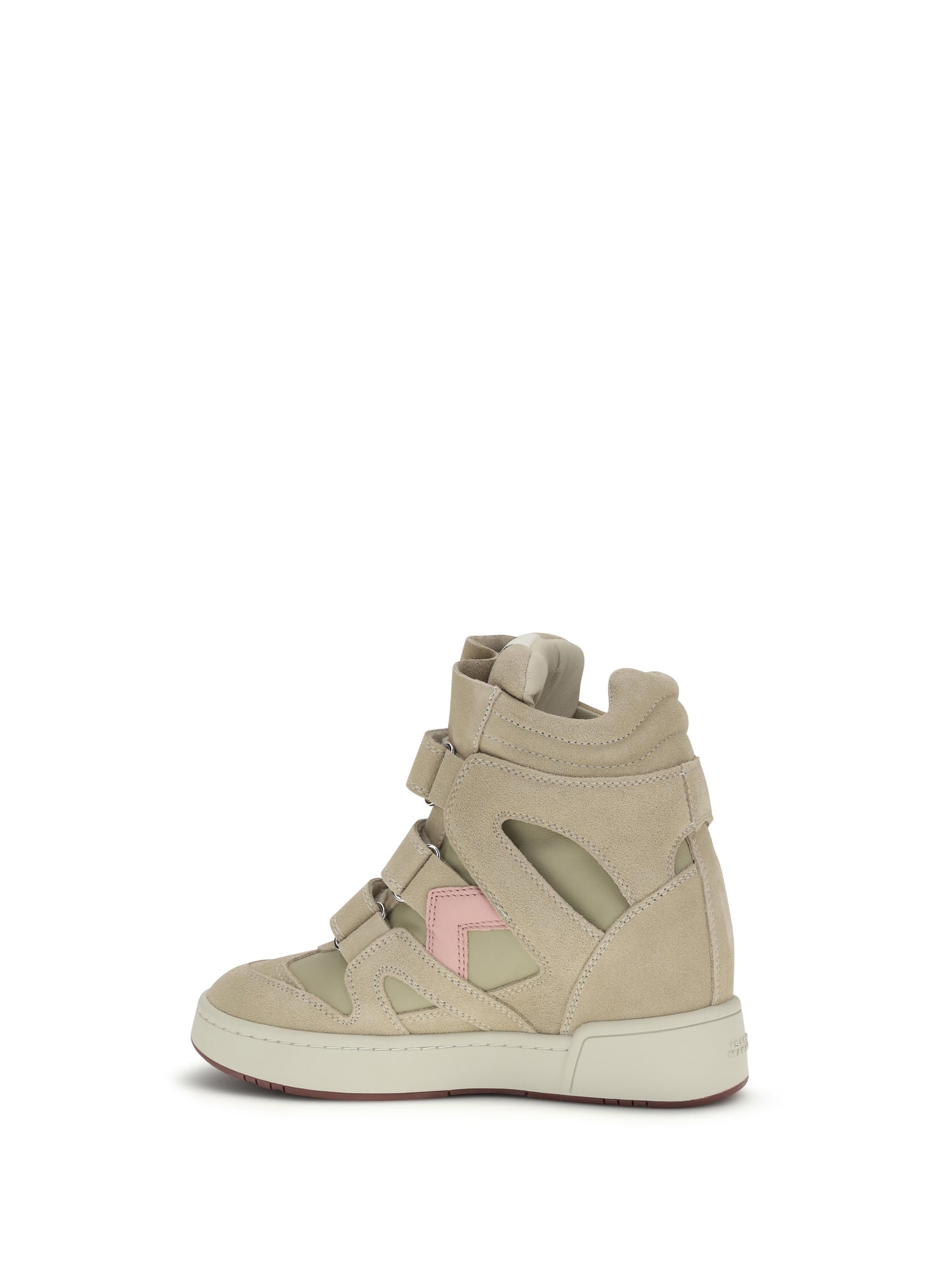 ISABEL MARANT Wedge leather Sneakers IM3-GB