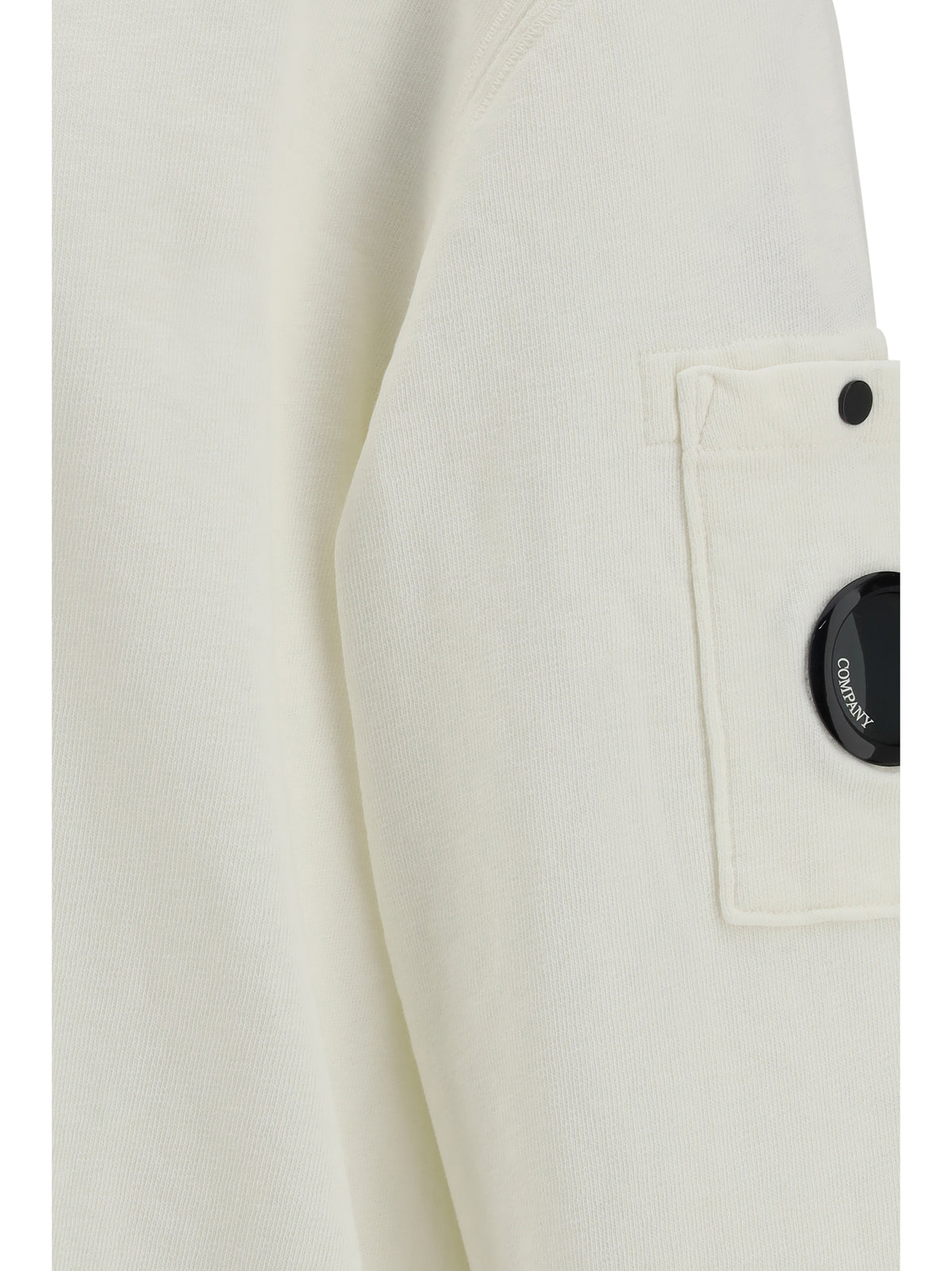 C.P. Company Crewneck Sweatshirt - Gauze White