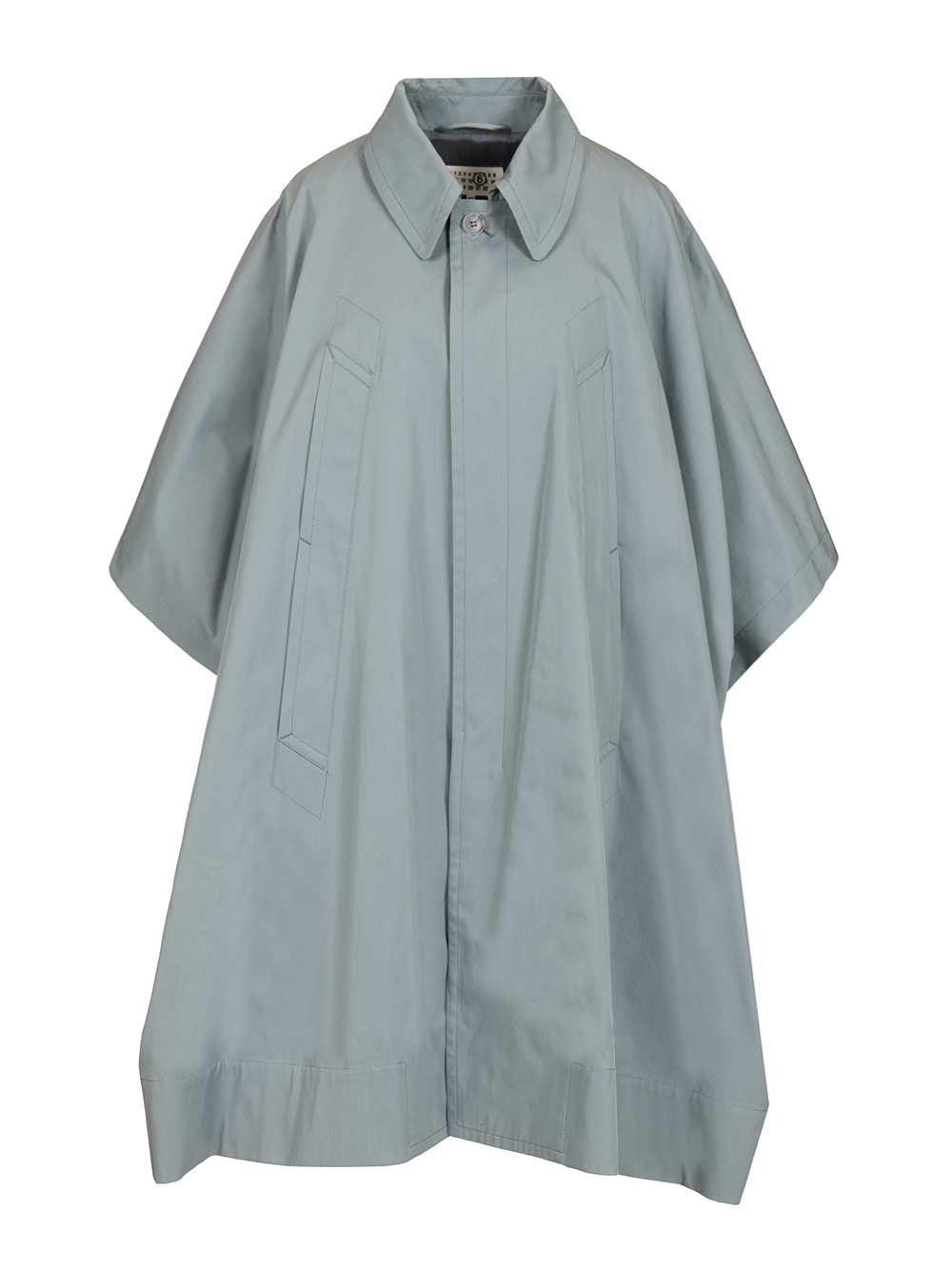 Mm6 Maison Margiela Trench Coat Mm6 Margiela - Blue