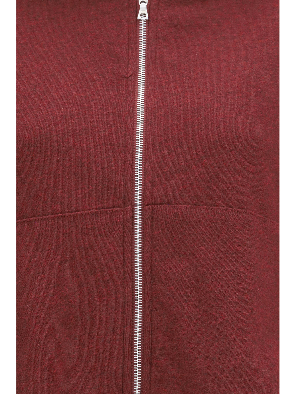 Dries Van Noten Draped cotton jersey Sweatshirt - Burgundy Melange