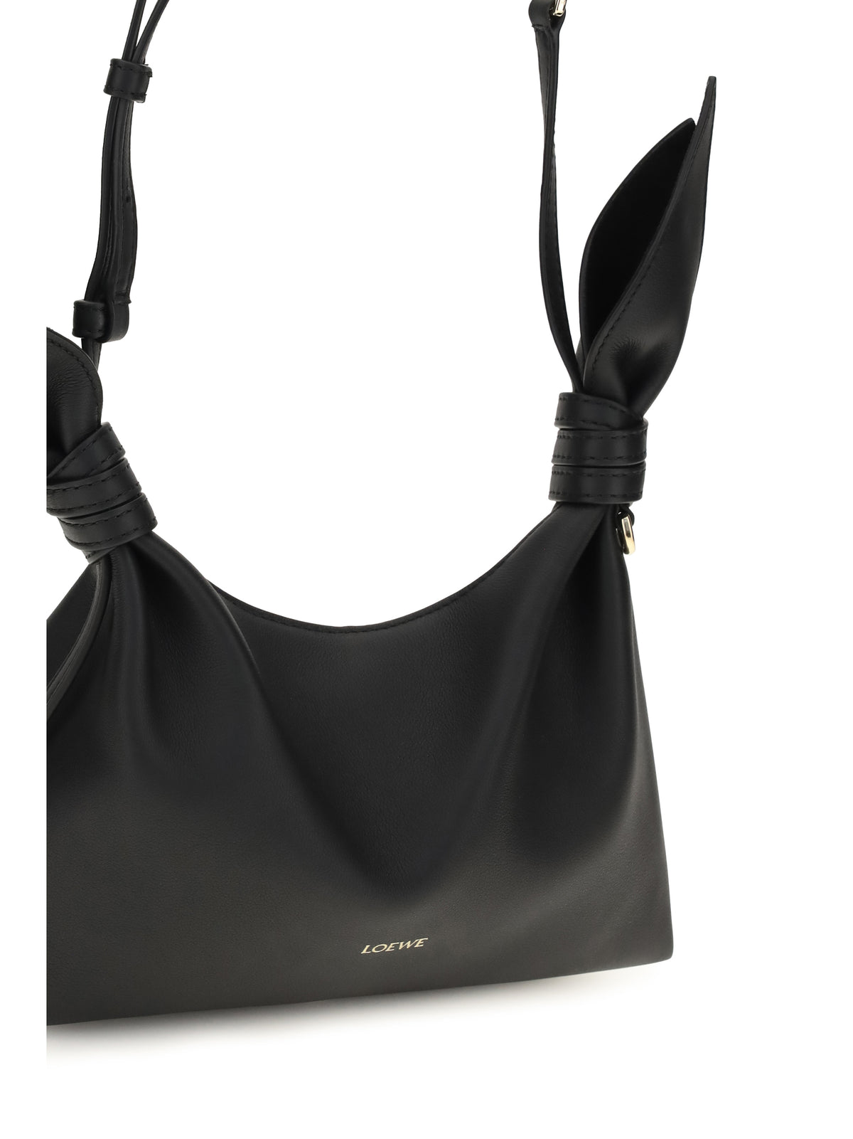 Loewe Scarf mini leather Shoulder Bag - Black