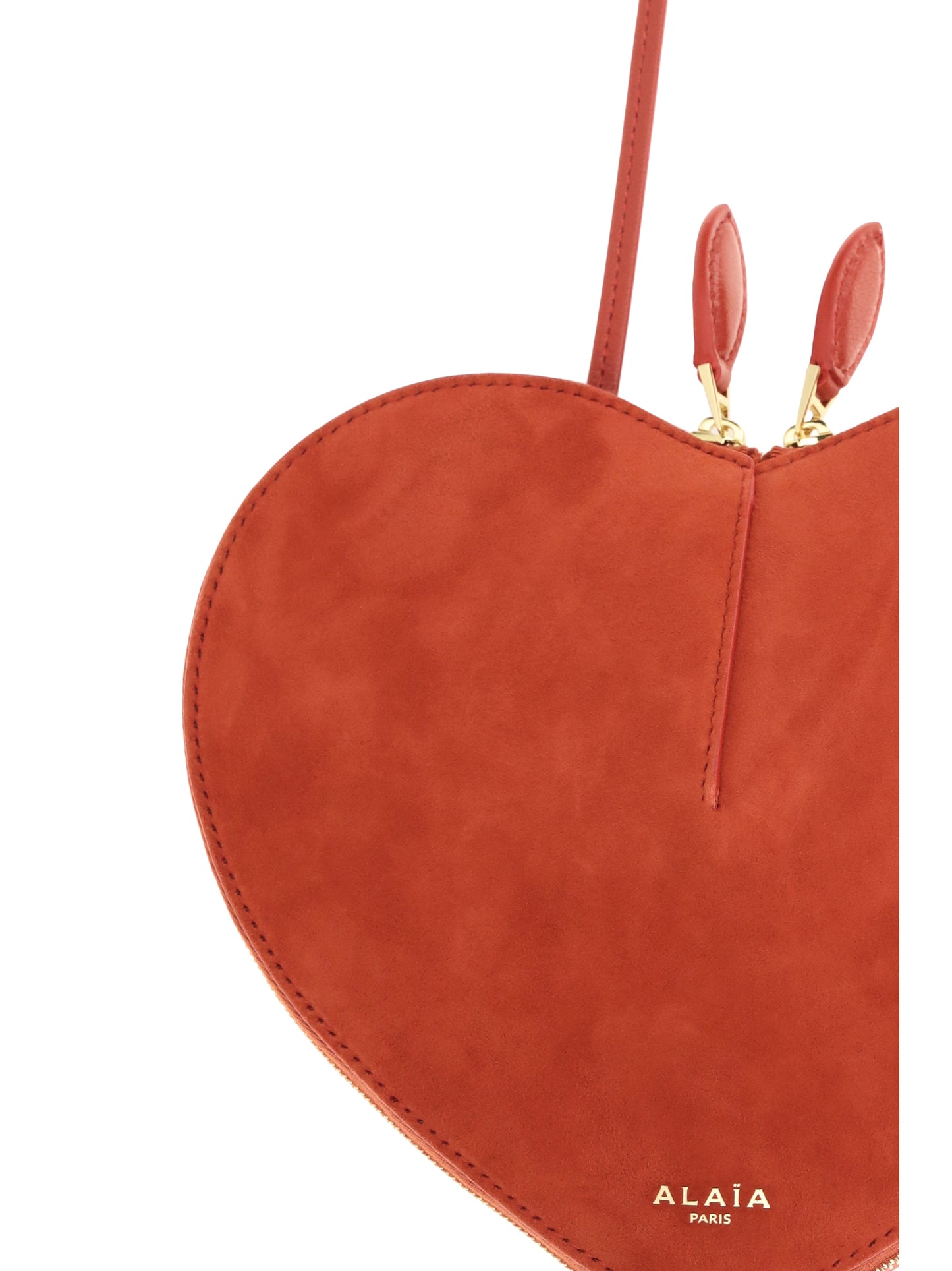 ALAÏA Cœur Bimaterial Shoulder Bag