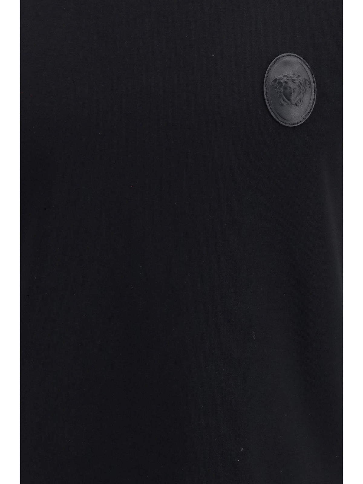 Versace Logo application T-Shirt - Black