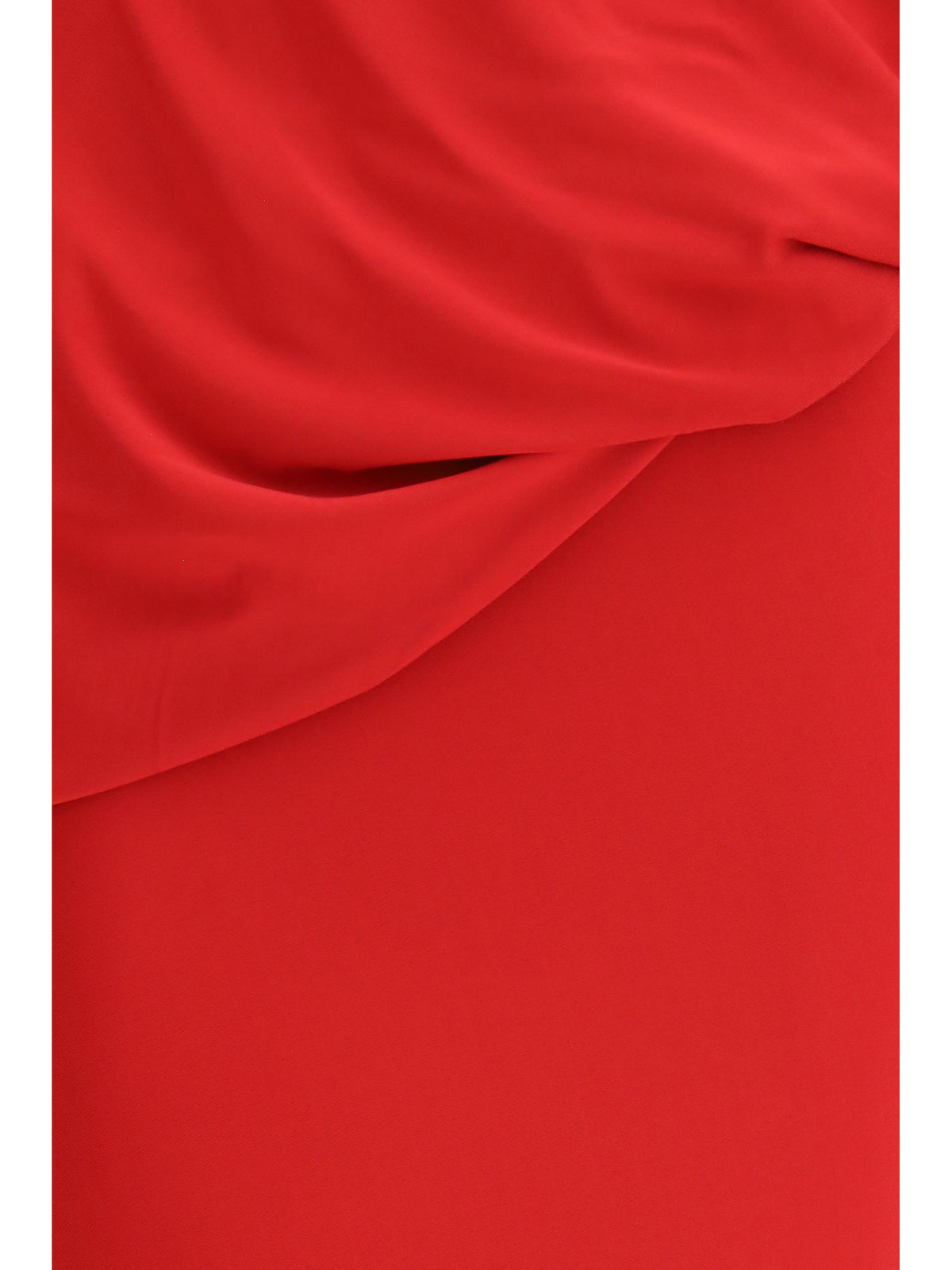 Magda Butrym Long open-back Dress with high neck - Red