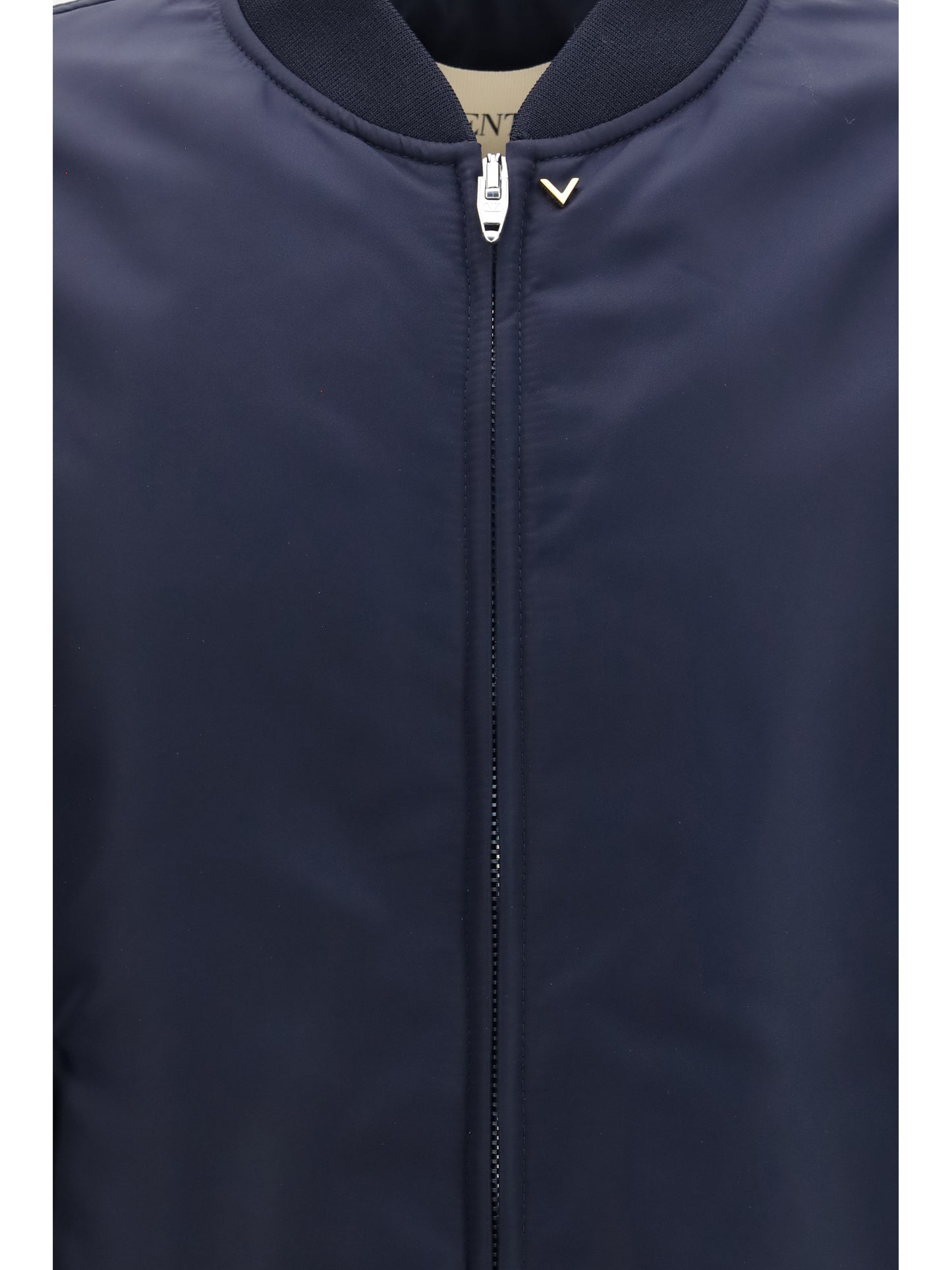 VALENTINO Nylon Jacket with ruffles