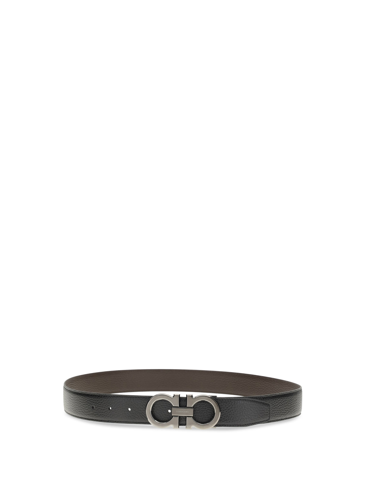 Ferragamo Leather Belt - Black