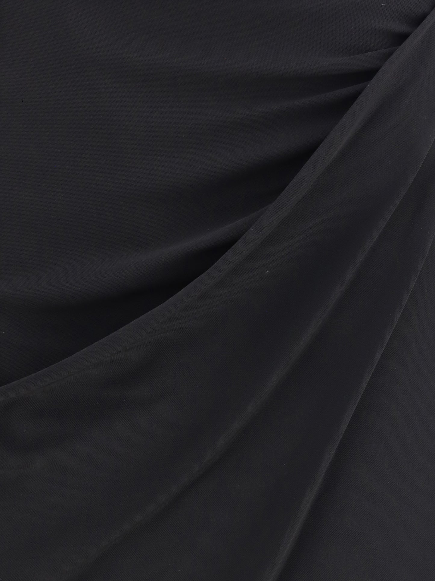VERSACE Draped jersey Skirt