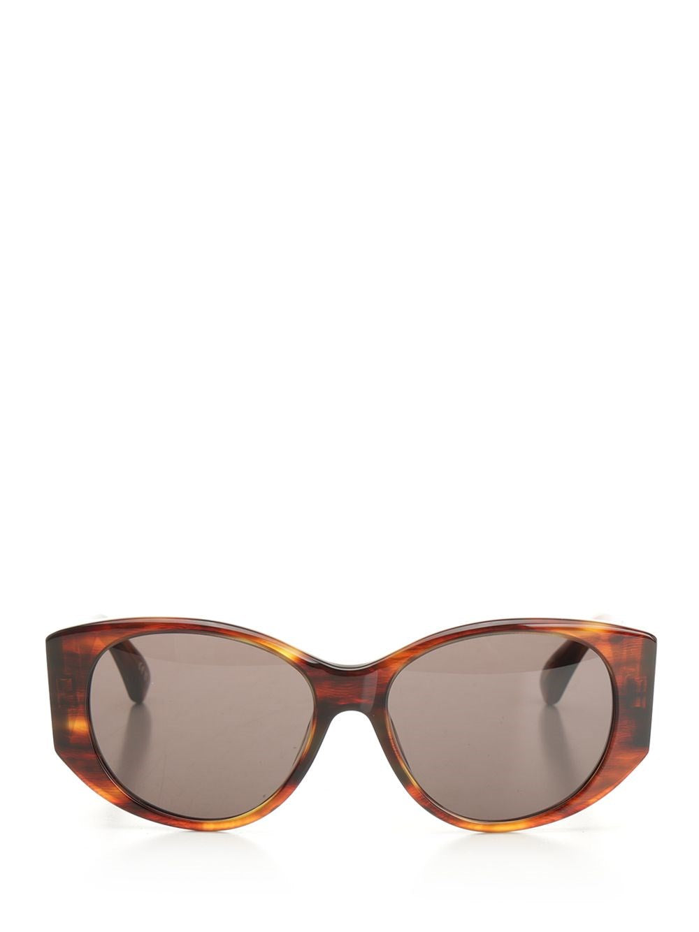 Balenciaga "Nano Round" Sunglasses - Brown