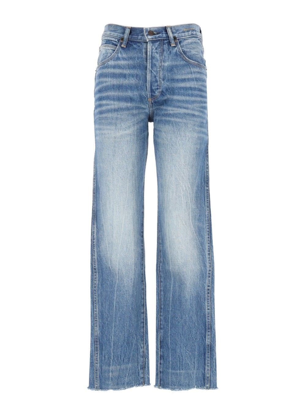 Tom Ford "Melanie" Straight Jeans - Sky Blue