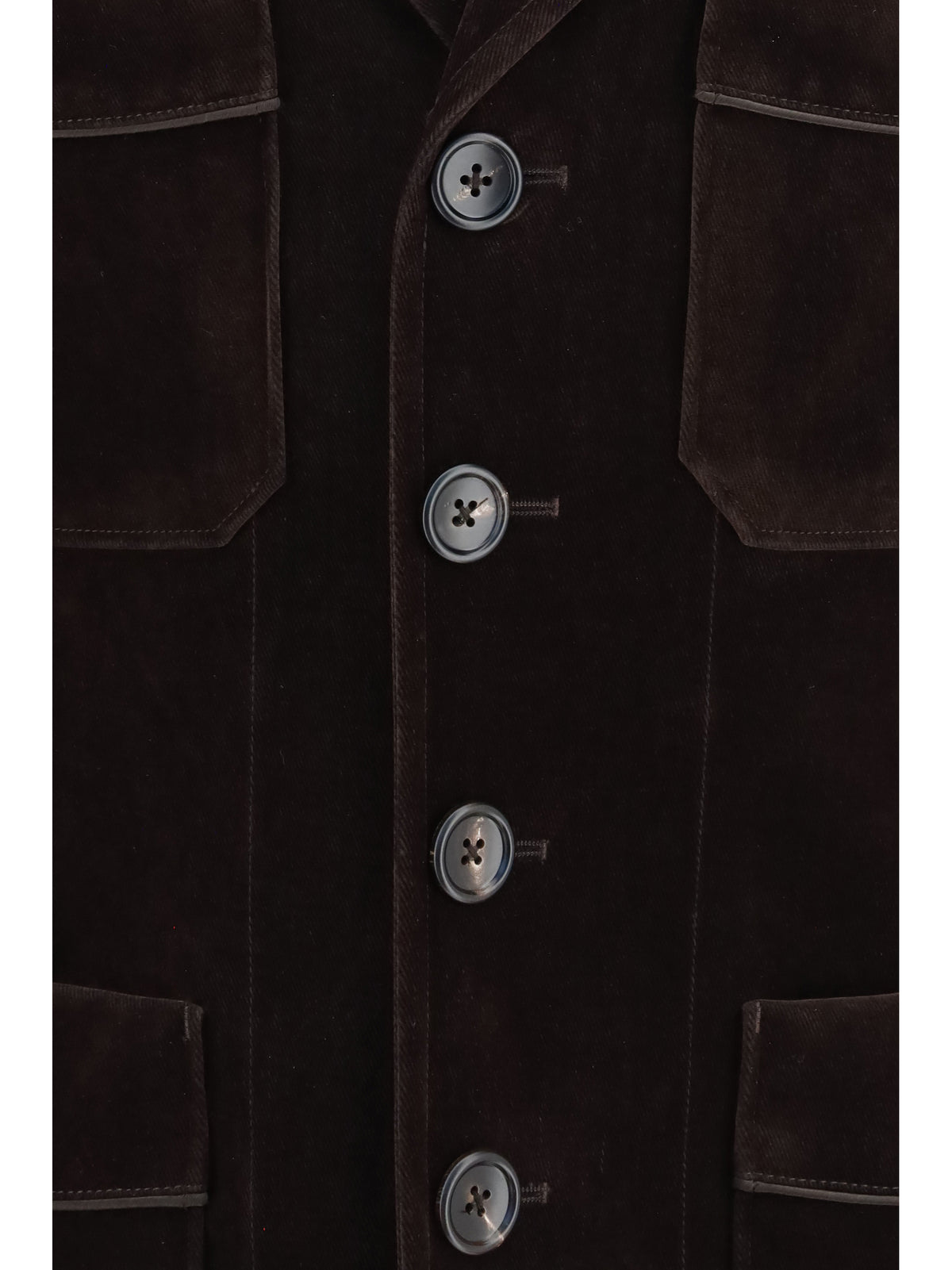Tom Ford Cotton-blend Blazer - Brown Multicolor
