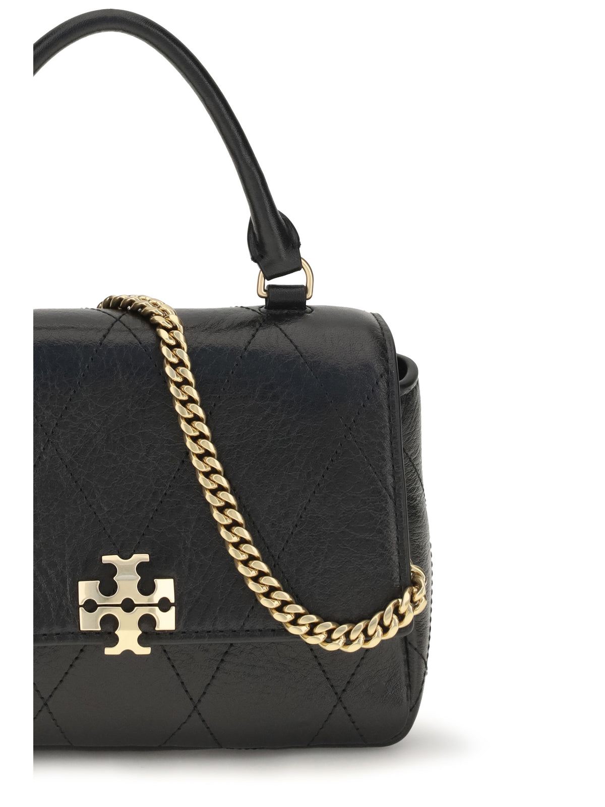 Tory Burch Charlie mini Handbag - Black
