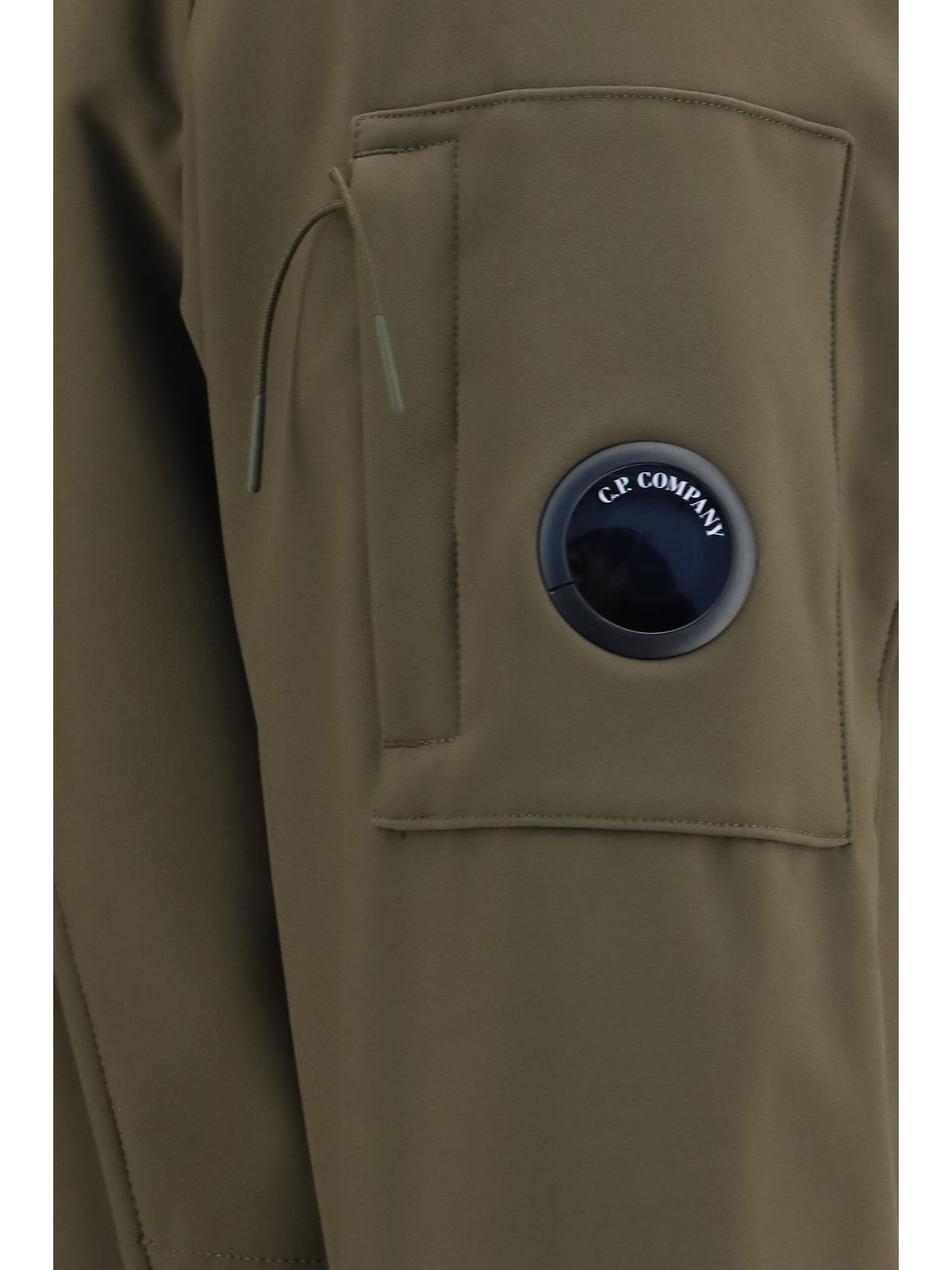 C.P. Company C.P. Shell-R padded long Parka - Ivy Green