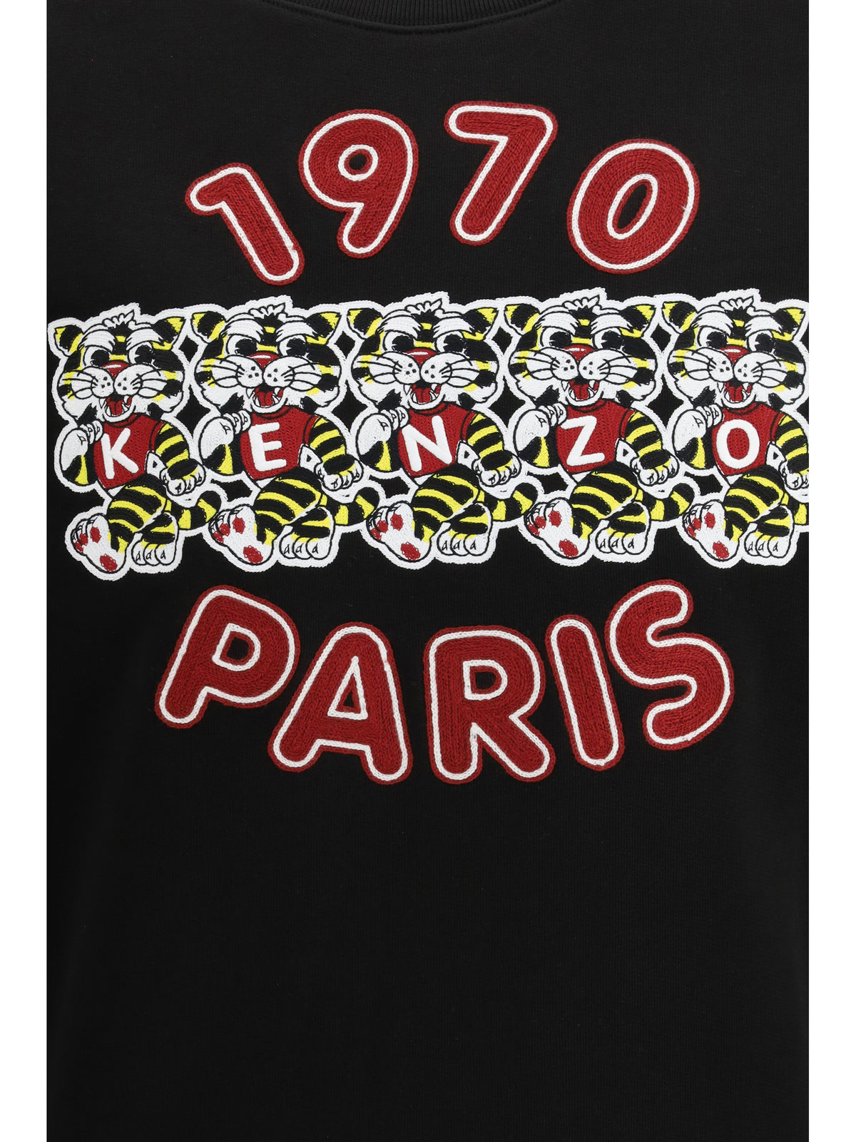 Kenzo Wild Tiger cotton Sweatshirt - Black