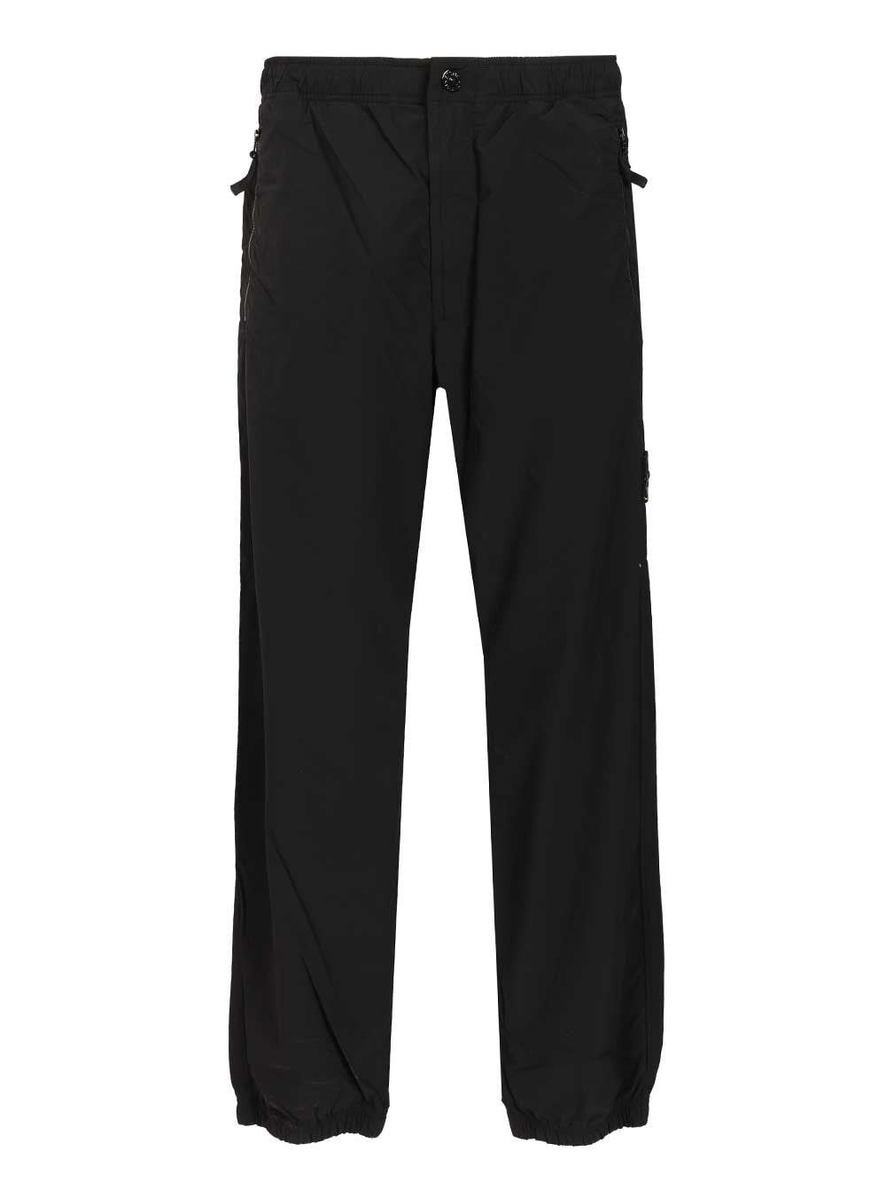 Stone Island Tech Fleece Jogger Pants - Black